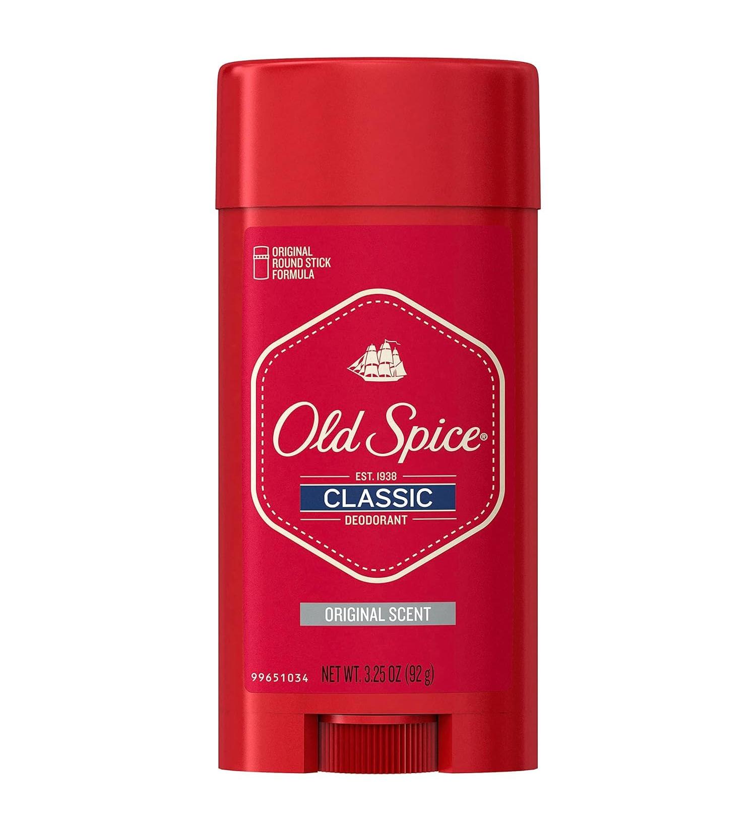 Old Spice Classic Original Scent Deodorant for Men 3.25 oz Original 1 Count (Pack of 1) - Buy Online on GoSupps.com