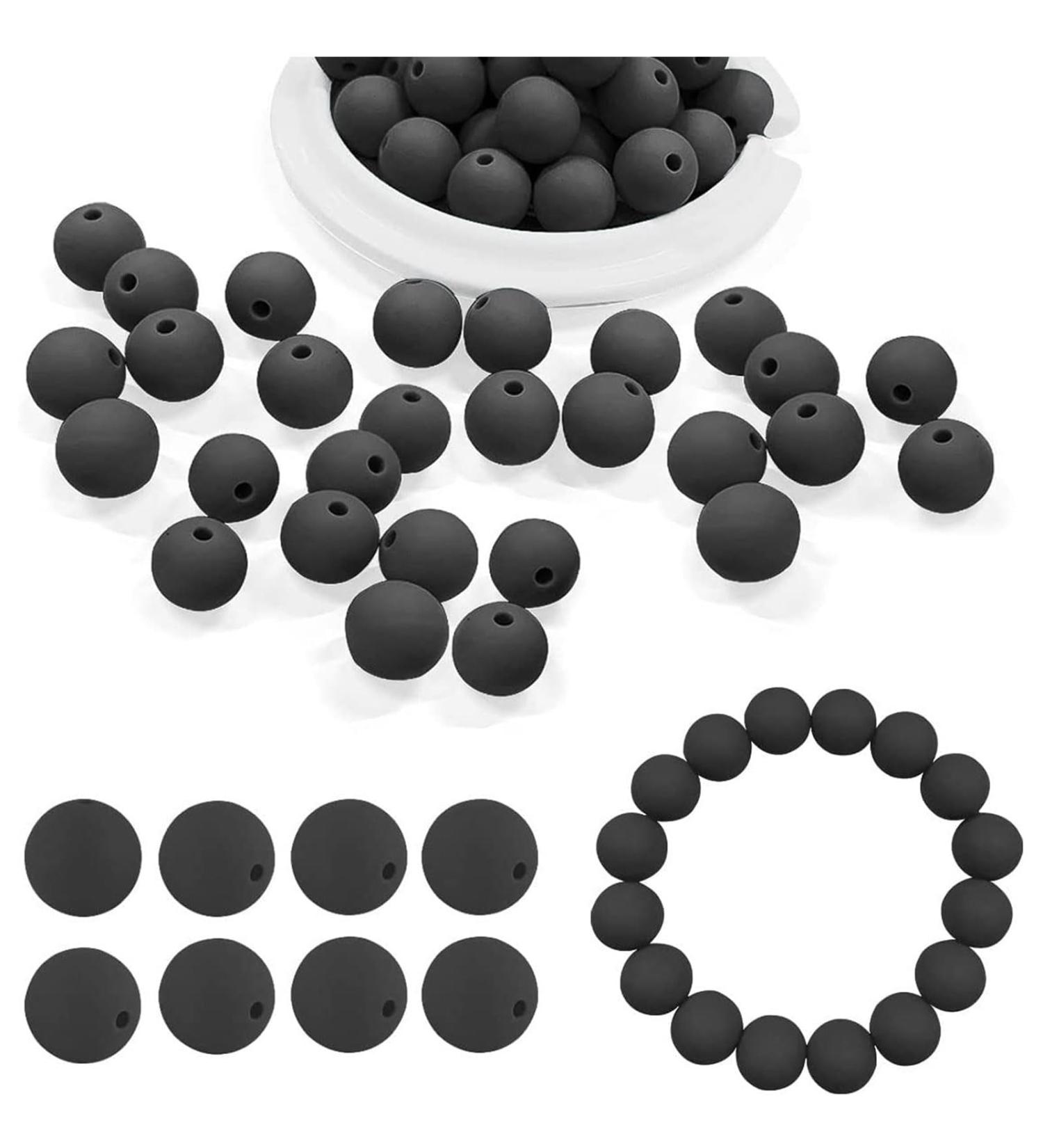 Buy 12mm Silicone Pearls for Baby - Pacifier Clips Bite Rings & Necklace Kits - International Shipping Available - Buy Online on GoSupps.com