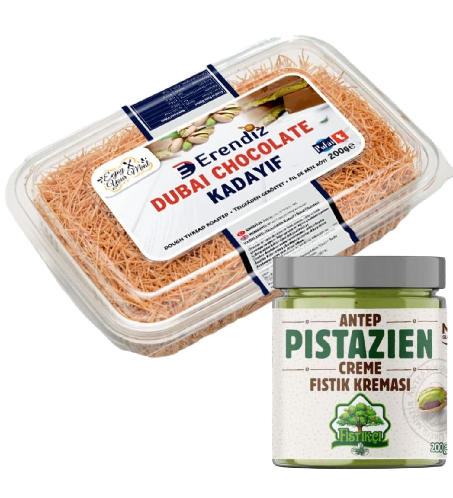 Pufai Grilled Erendiz Kadaifi skein of dough special Kaday f for chocolate Dubai angel hair in practical packaging of goo - Buy Online on GoSupps.com