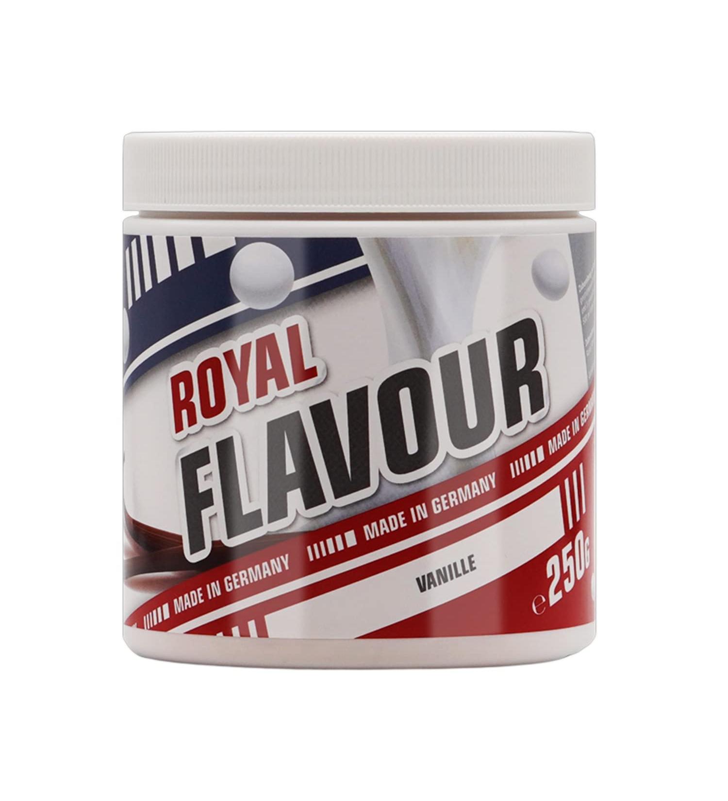 Royal Flavour Vanilla Powder 250g Can | Premium Flavoring for Baking & Cooking - International Shipping Available - Buy Online on GoSupps.com