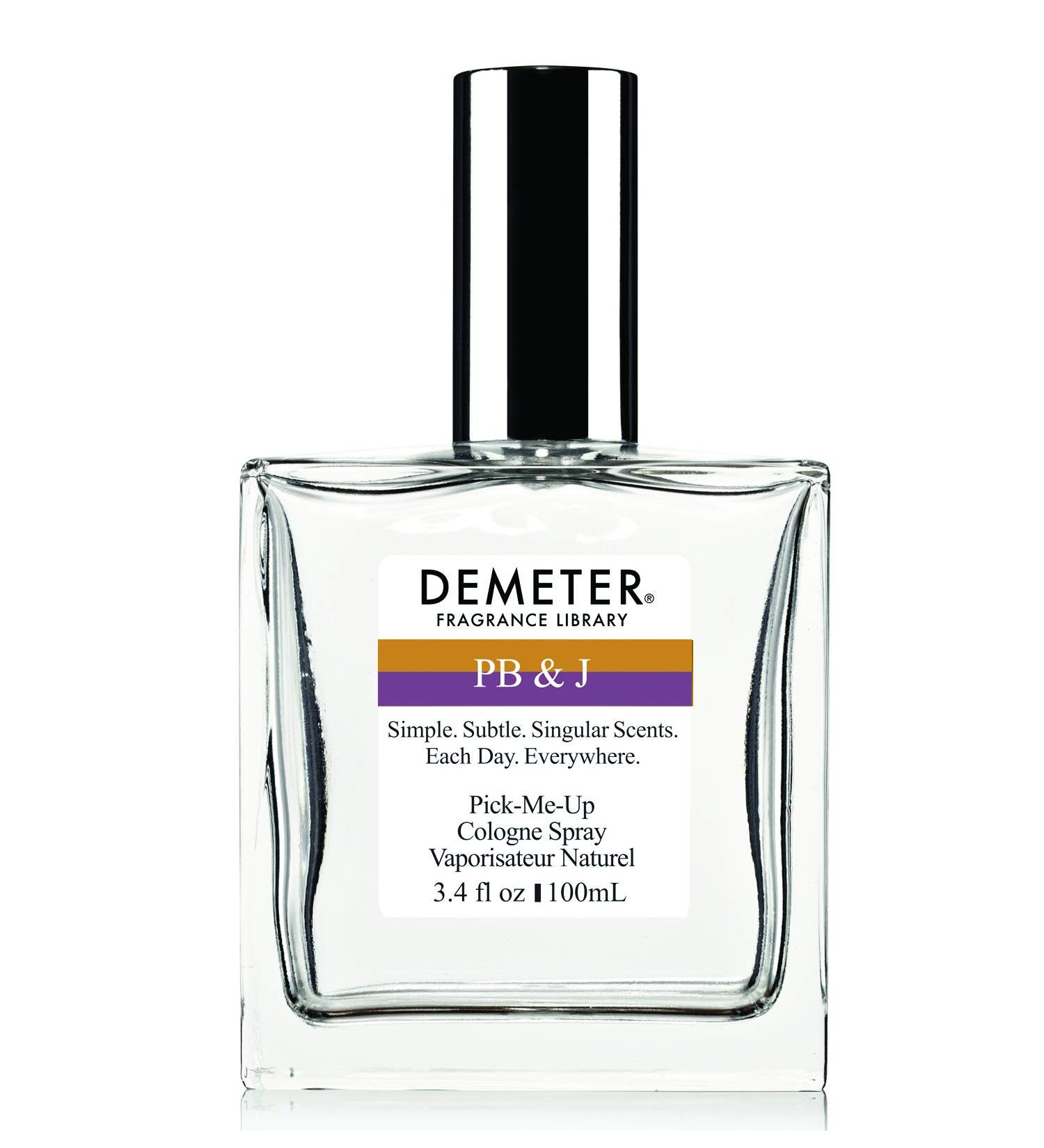 DEMETER PB & J 3.4 Oz Cologne Spray Perfume for Women and Men PB & J 3.4 Fl Oz (Pack of 1)