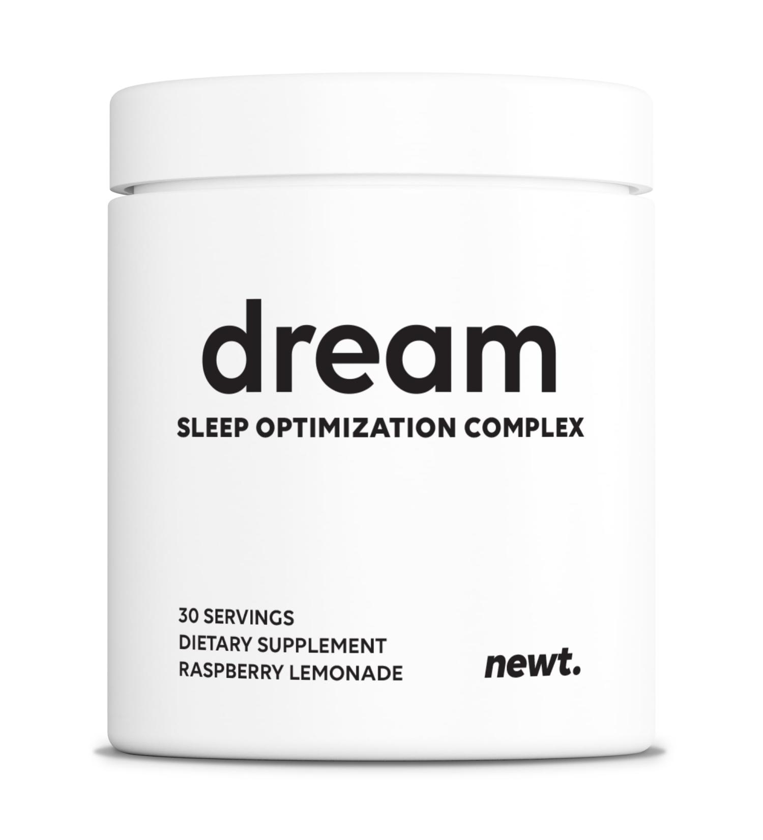 DREAM Sleep Aid Powder | Magnesium L-Threonate, Apigenin & Theanine | 2400mg 7-Ingredient Non-Habit Forming and Natural Sleep Aids for Adults | Deep Sleep Super Calm & Stress Relief 100 Count (Pack of 1) - Buy Online on GoSupps.com