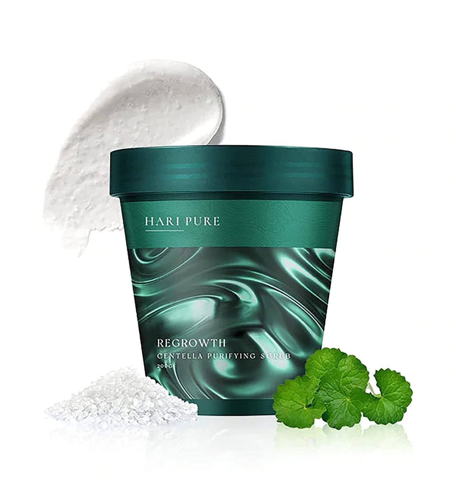 Vinxan HariPure Regrowth Centella Purifying Scrub Gentle Scalp Exfoliator Sea Salt Exfoliating Shampoo (1 Piece) - Buy Online on GoSupps.com