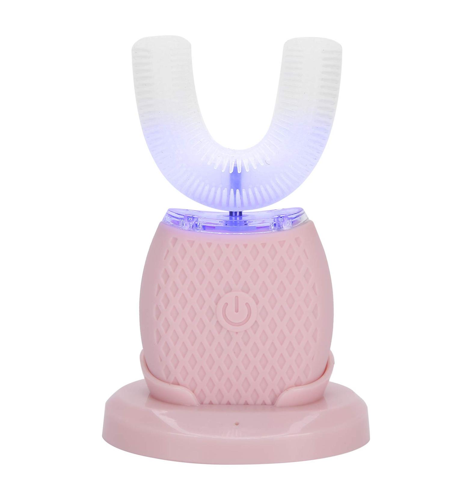 Buy Rechargeable U-Shaped 360 Children's Toothbrushes | Soft Bristle & Silicone Oral Care Tools for Kids - Buy Online on GoSupps.com
