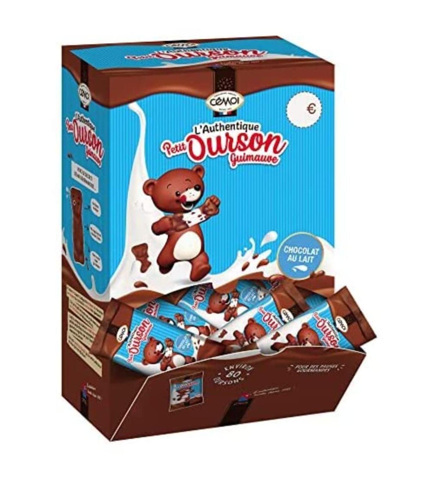 C moi - Distributor The Authentic Little Marshmallow Bear Milk Chocolate - Made in France 80 Pieces (1 kg) - Buy Online on GoSupps.com