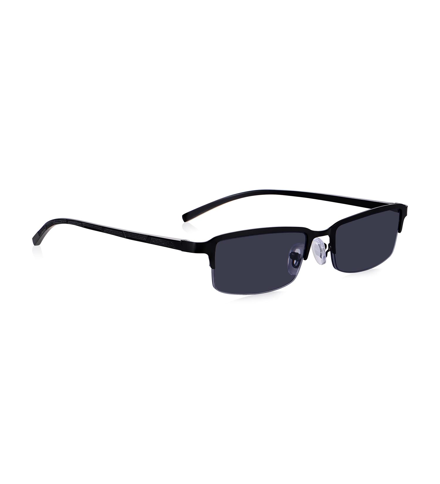 Buy Read Optics Reading Glasses for Men | Non-Prescription Semi-Casual +2.0 Black Frames | Stylish & Comfortable All-Day Wear - Buy Online on GoSupps.com