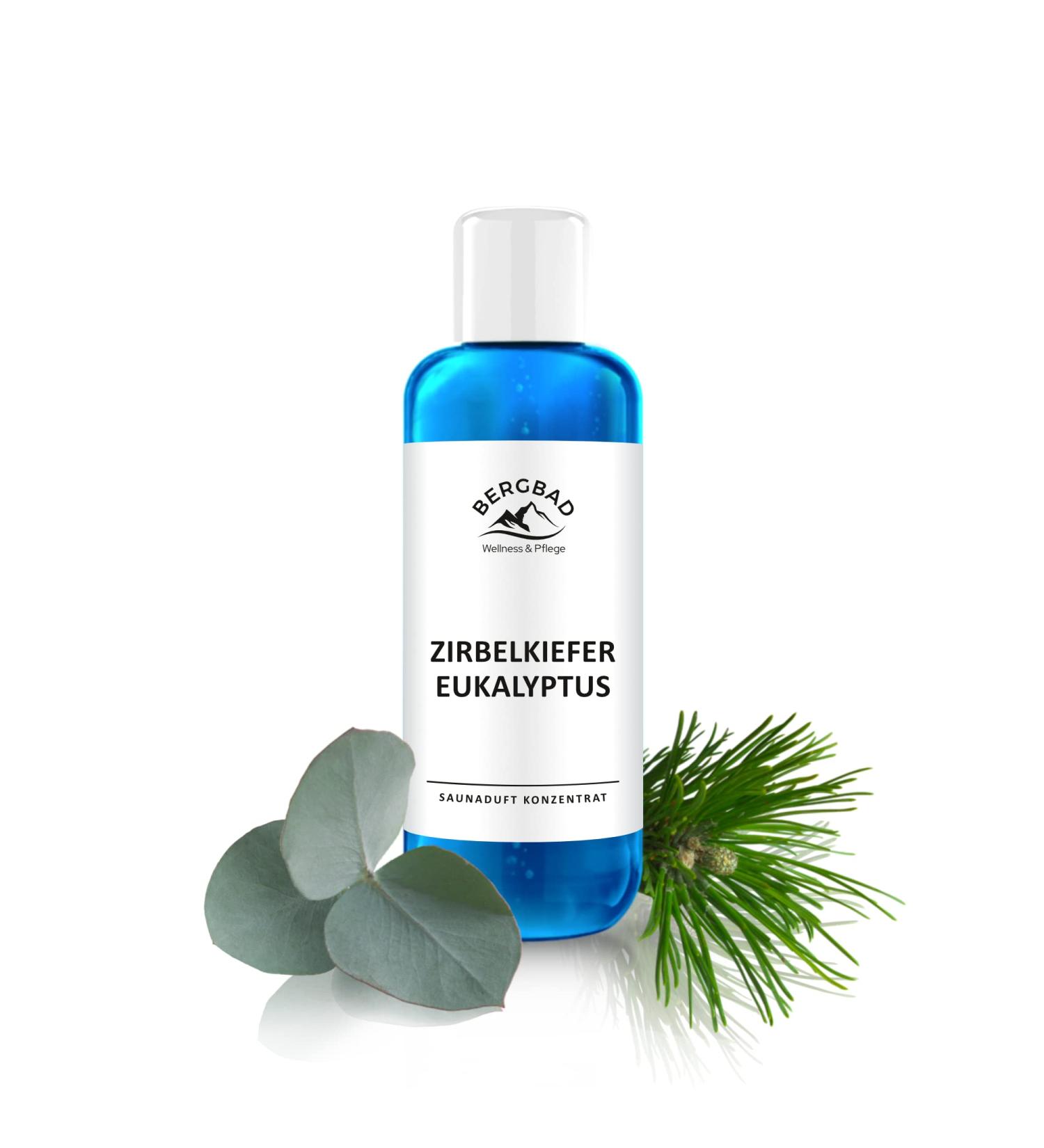 Bergbad 250ml Sauna Infusion - Soothing Eucalyptus & Zirbelkief | Refreshing Essential Oils for Relaxation | International Shipping Available - Buy Online on GoSupps.com