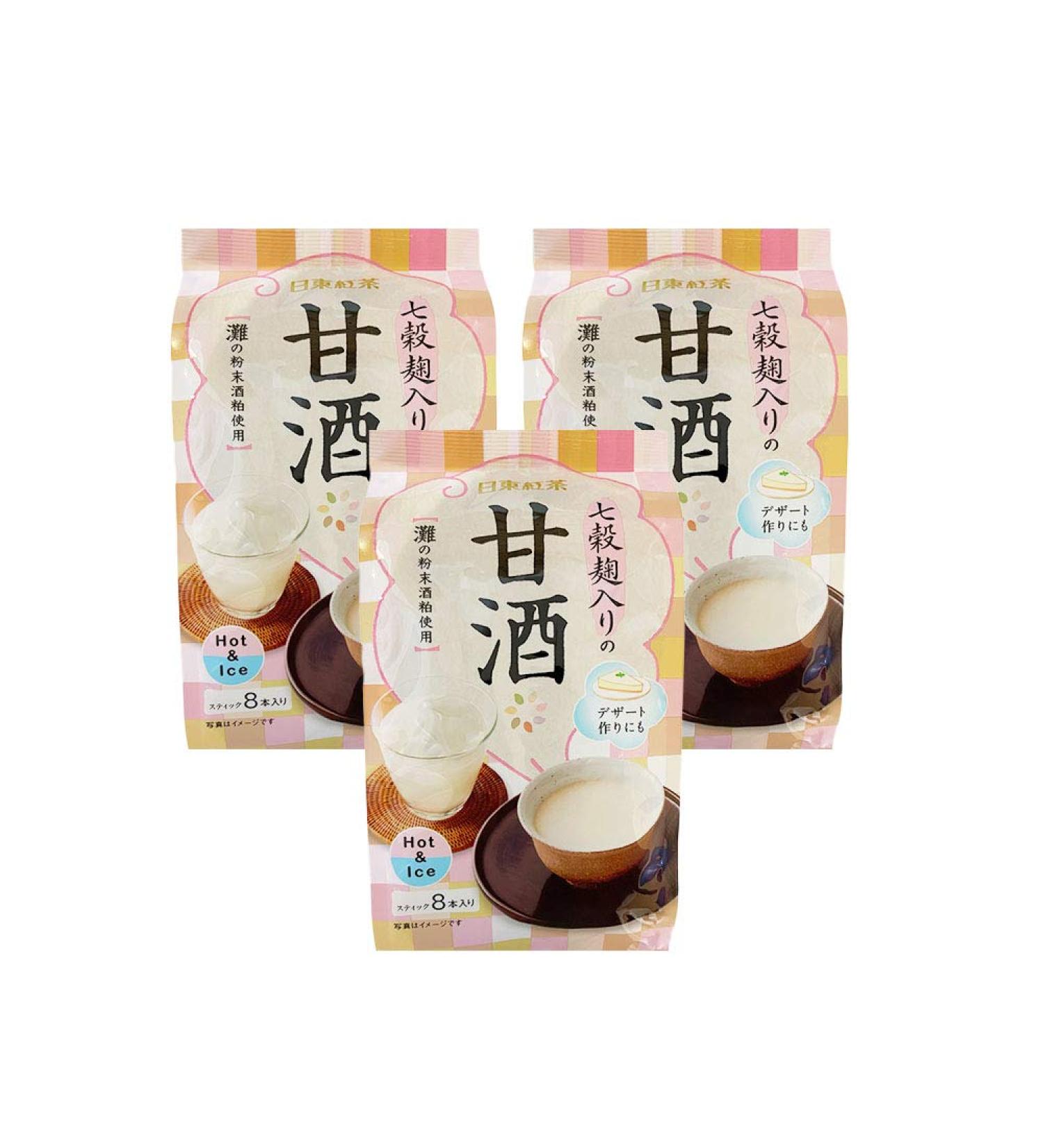  3-Pack Nitto Black Tea with Seven Grains of Sweet Jiuqu Flavor (Hot/Ice)Milk Tea 1 Bag (Contains 8 Sticks) 100g 3-Pack 8 3  - Buy Online on GoSupps.com