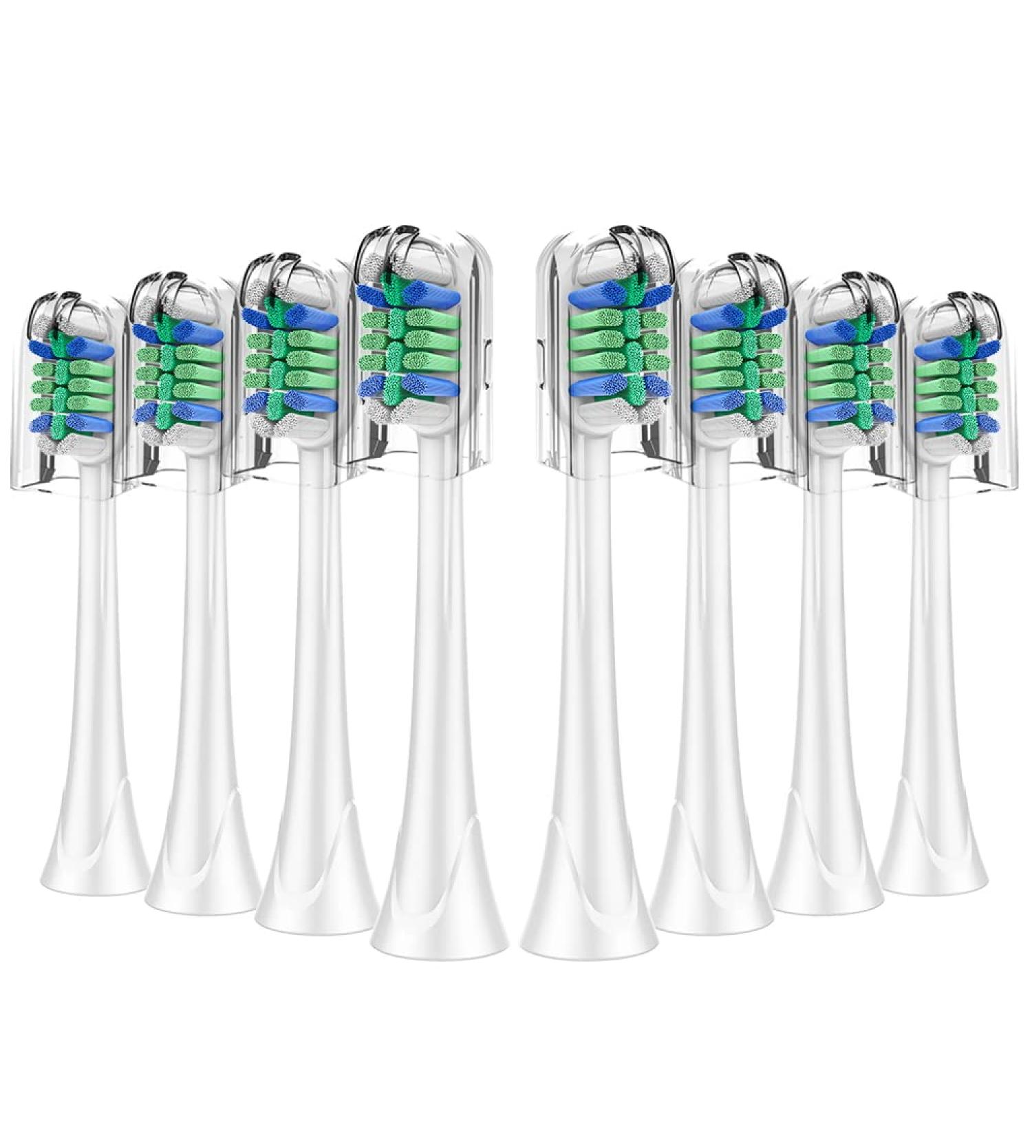 8 Pack NEDIFON Toothbrush Replacement Heads for Philips Sonicare - Compatible with ProtectiveClean, EasyClean, DiamondClean - HX9023 Replacement Heads for Electric Brushes - Buy Online on GoSupps.com