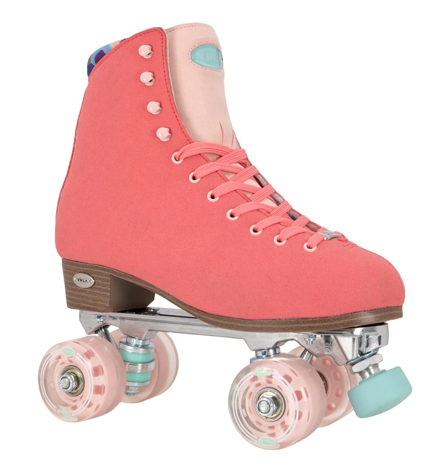 VNLA Parfait Coral Roller Skates - Women's Size 7 | Stylish and comfortable skates for ladies - Buy Online on GoSupps.com