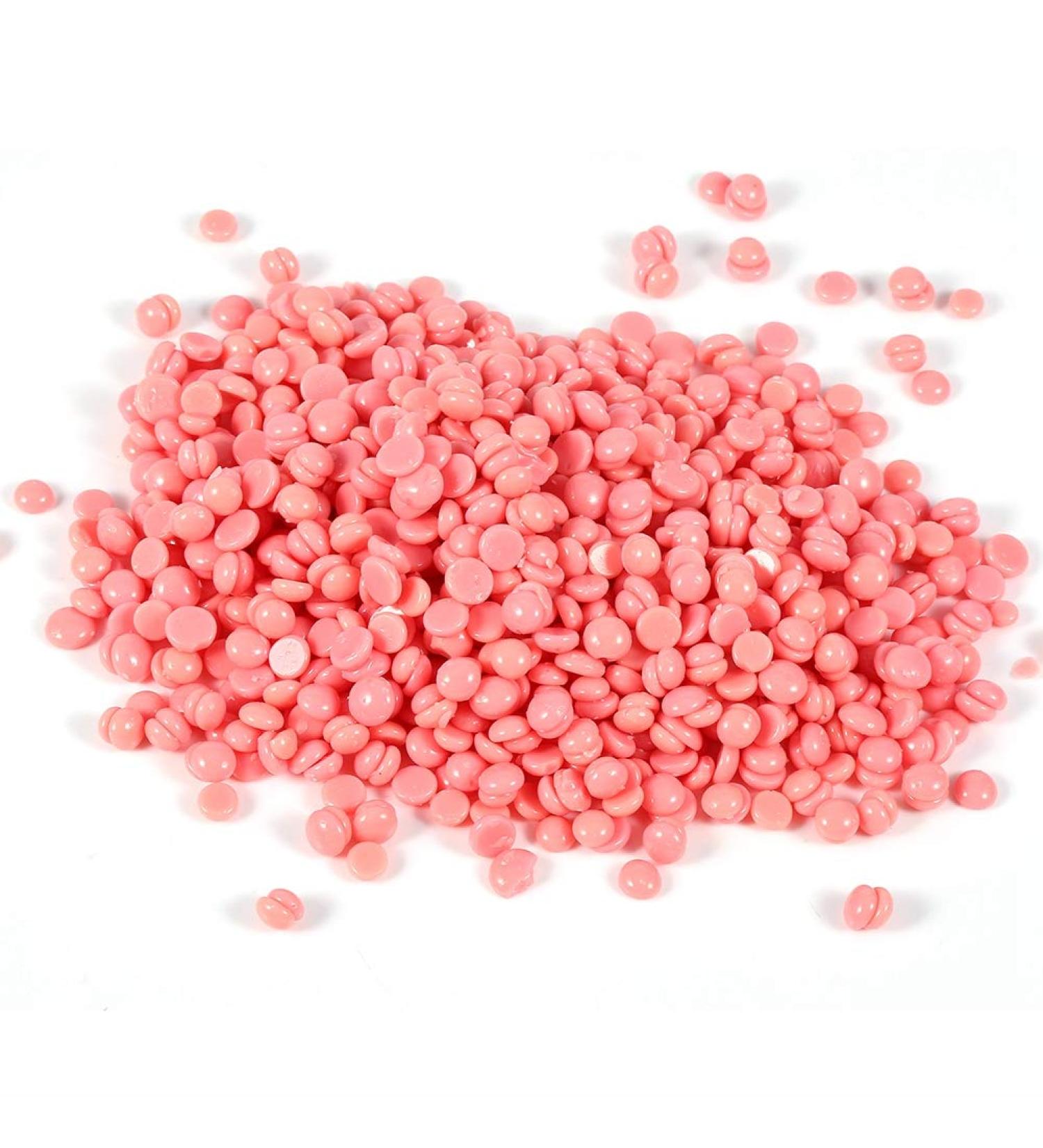Vomeko Hard Wax Beans Set - 10 Types 100g/Bag Natural Ingredients Rose Scent - Smooth Hair Removal for Home Use - Buy Online on GoSupps.com