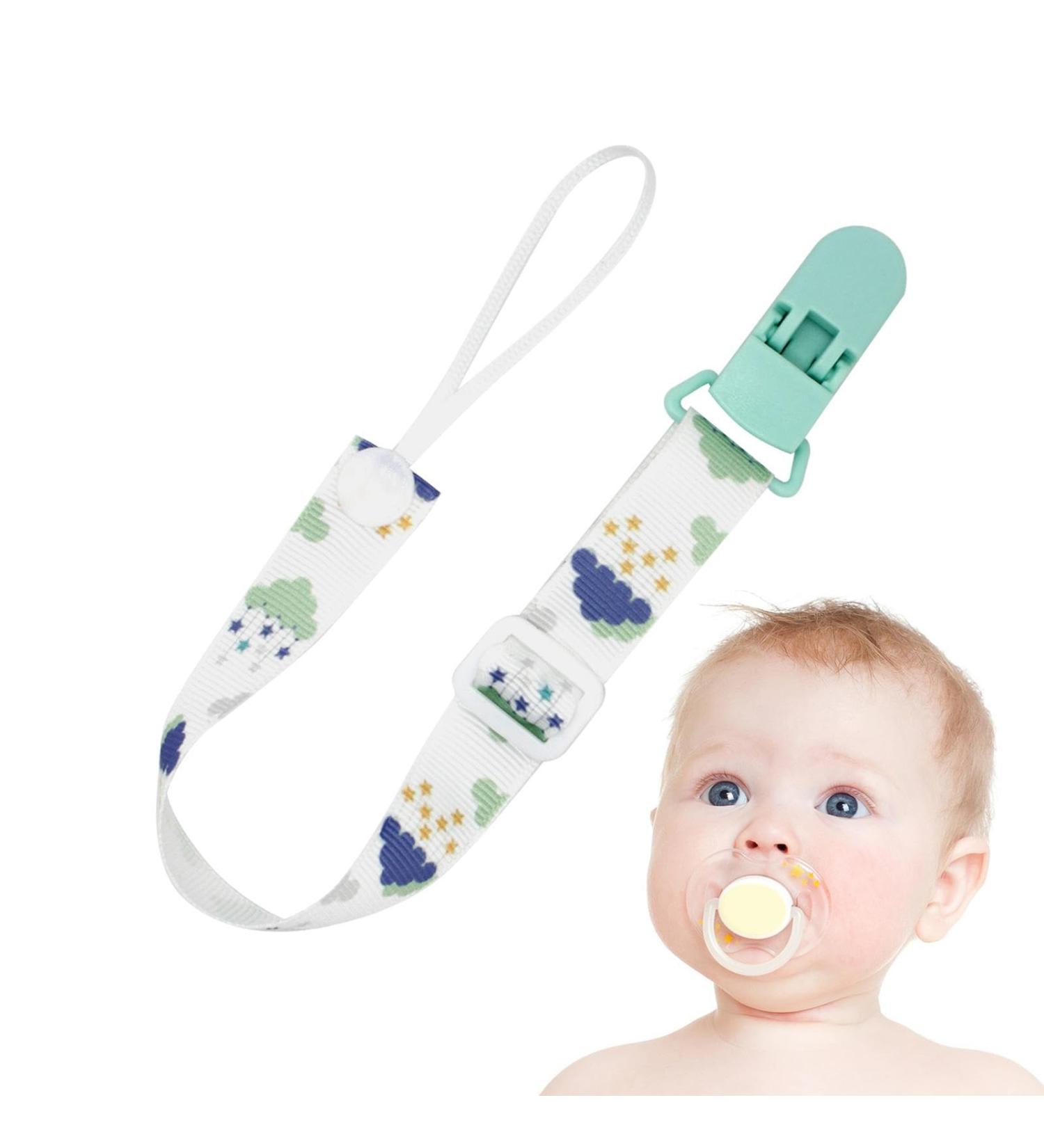 Buy Pacifier Holder Clip - Anti-Drop Teething Strap Fits Most Pacifiers | A04 - Buy Online on GoSupps.com