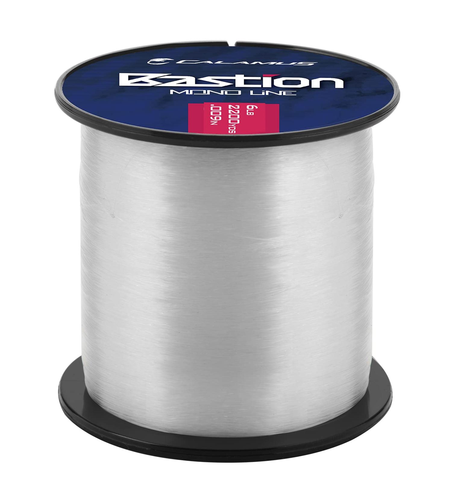 Calamus Bastion 4LB/1200Yards Monofilament Fishing Line - Strong Abrasion Resistant Nylon Line for Freshwater and Saltwater Fishing - Buy Online on GoSupps.com
