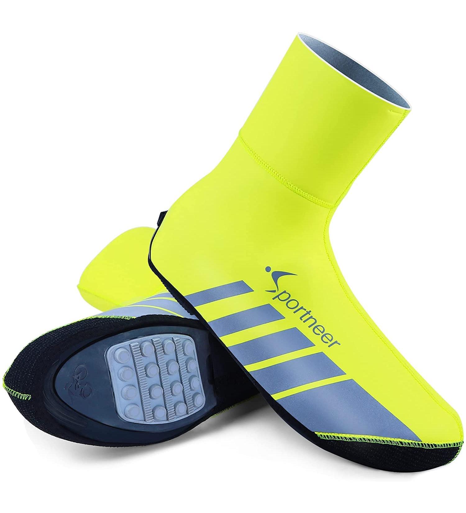 Sportneer Waterproof Thermal Cycling Shoe Covers - Windproof Bicycle Shoe Protectors - Large - Buy Online on GoSupps.com