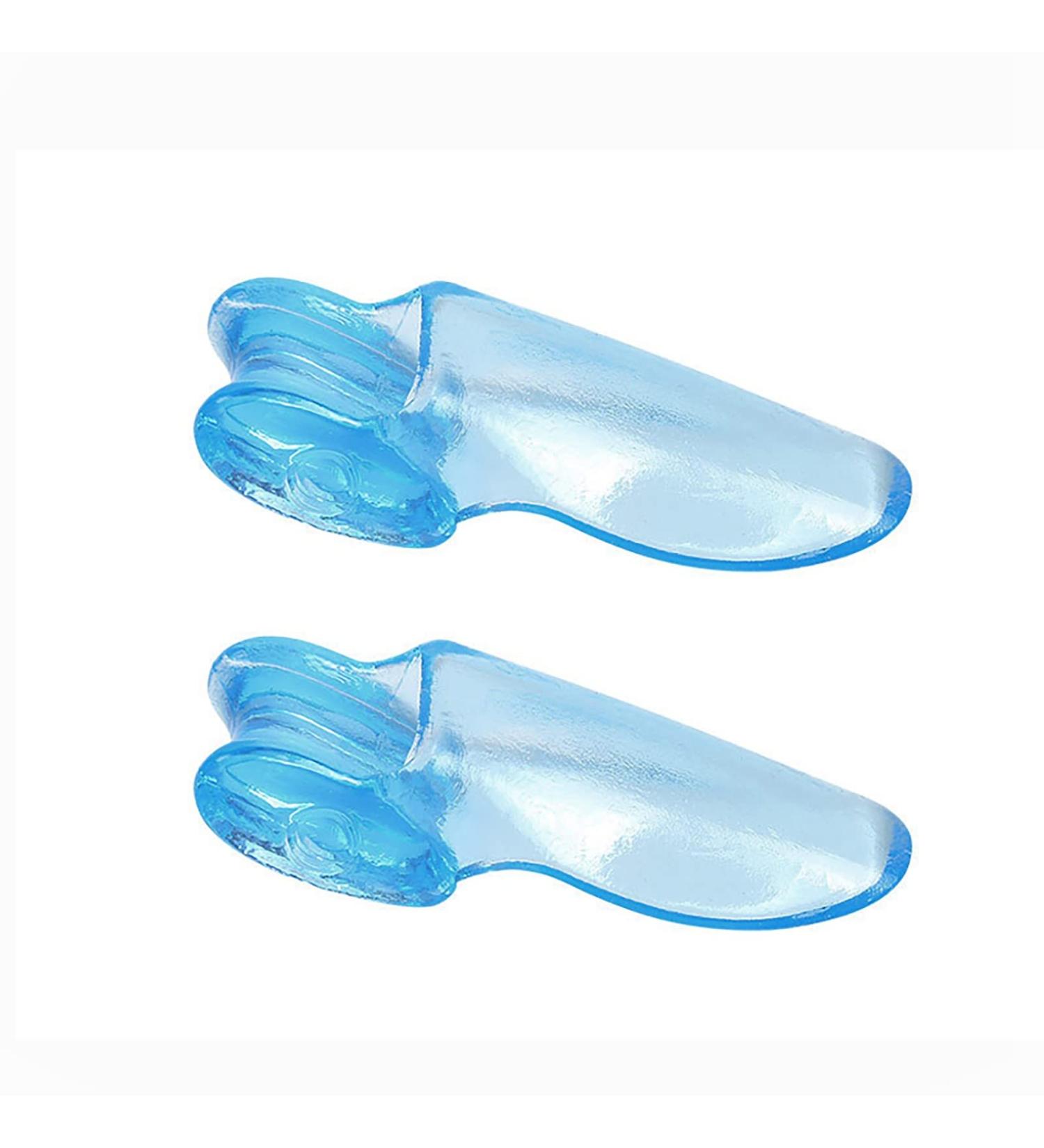 Bunion Cushion Protector 1 Pair - Toe Separator Gel Pads for Foot Pain Relief - Self Pedicure Corns Treatment - Blue, One Size - Buy Online on GoSupps.com