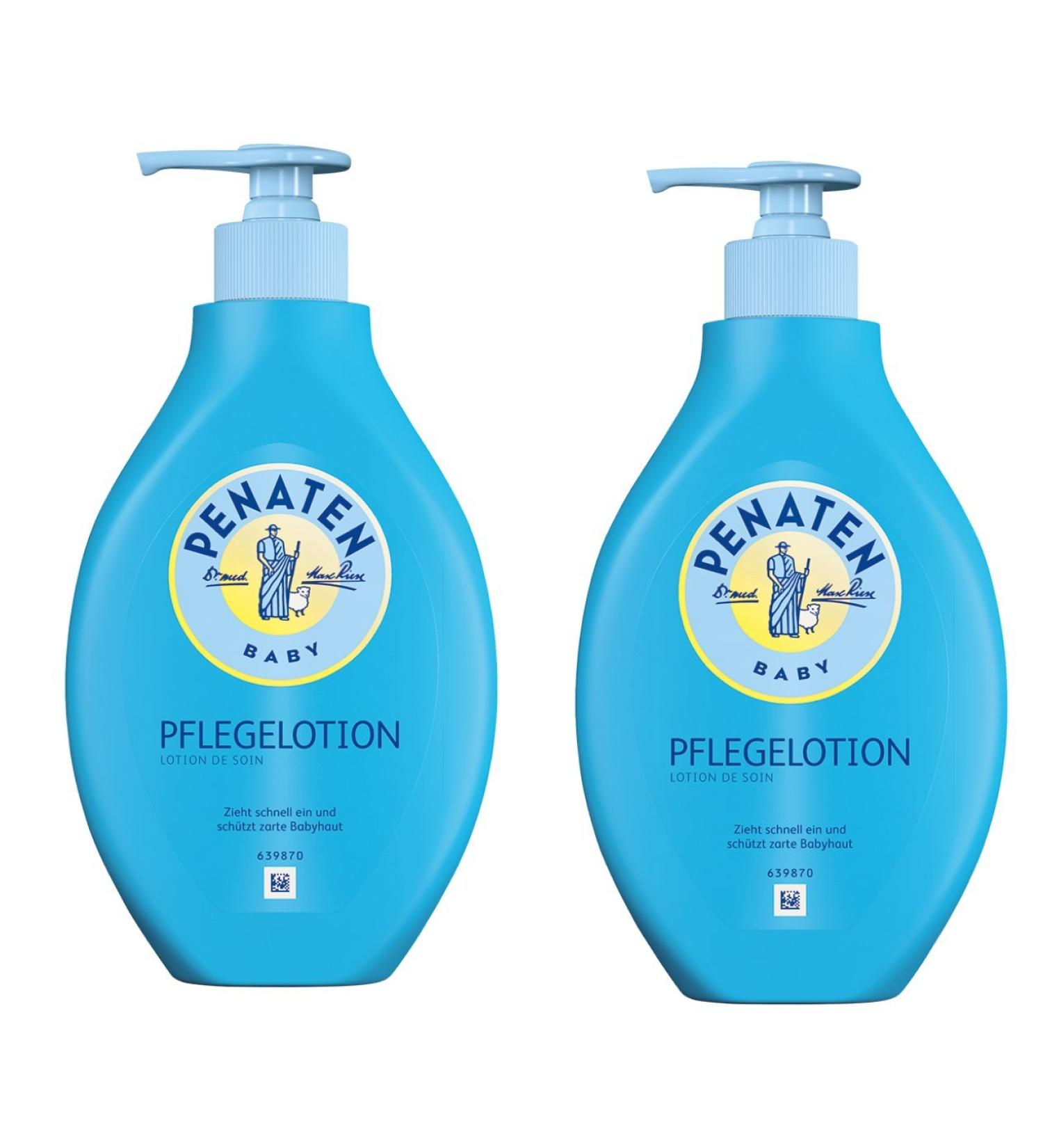 Penate Care Lotion 400ml | Moisturizing Body Lotion for Sensitive Baby Skin | Daily Care (2 x 400ml) - Buy Now! - Buy Online on GoSupps.com