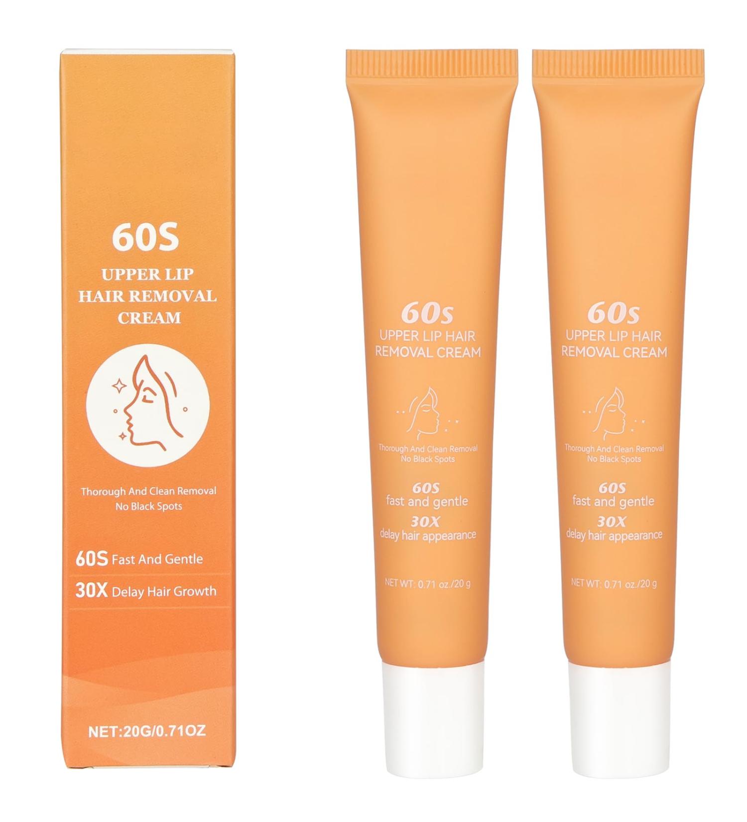  LOPHE LOPHE Pack of 2 gentle and soothing 20g depilatory creams for the face non-irritating to the skin unisex hair removal - Buy Online on GoSupps.com