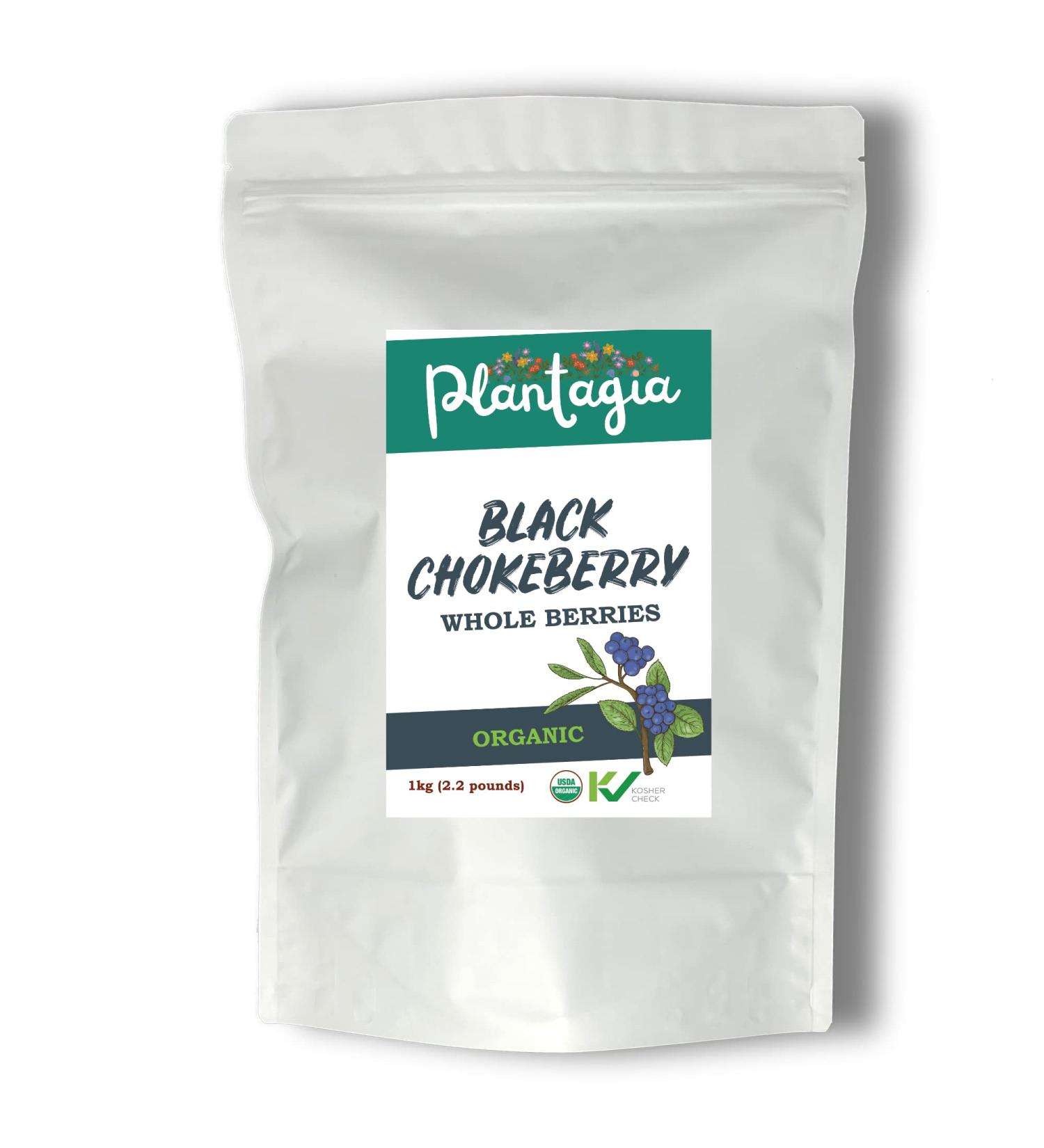 Plantagia Black Chokeberry Organic - 1kg / 2.2 Pounds - Buy Online on GoSupps.com