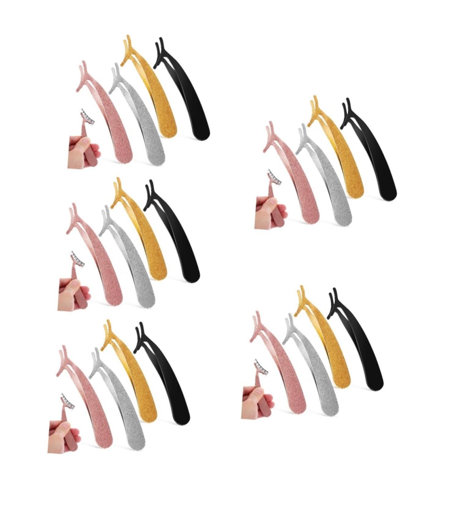 POPETPOP 20 Pcs False Eyelashes Set - Lengthening Mascara Eyelash Curlers & Applicators for Perfect Lash Extensions | International Shipping Available - Buy Online on GoSupps.com