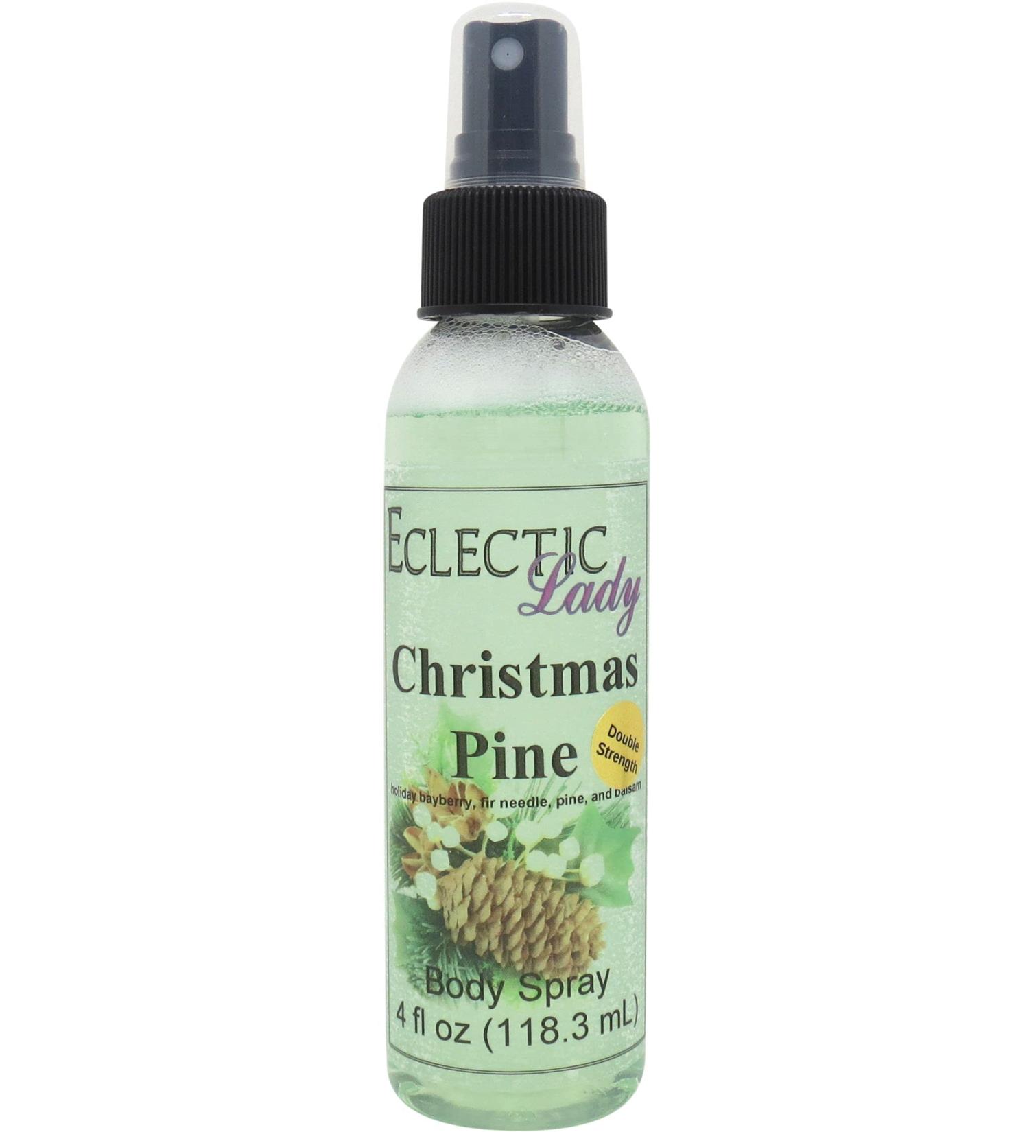 Christmas Pine Body Spray (Double Strength) 4 ounces Body Mist for Women with Clean Light & Gentle Fragrance Long Lasting Perfume with Comforting Scent for Men & Women Cologne with Soft Subtle 4 Fluid Ounces (Double Strength) - Buy Online on GoSupps.com