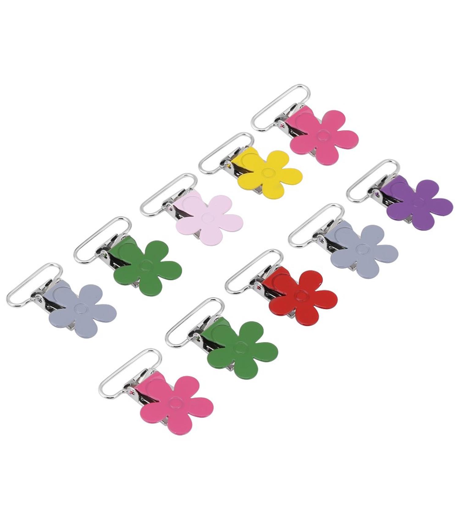 Quaim Mini Bride Carrier Clips - Plum Shape for Pacifiers & Braces | 10 PCS 25mm | International Shipping Available - Buy Online on GoSupps.com