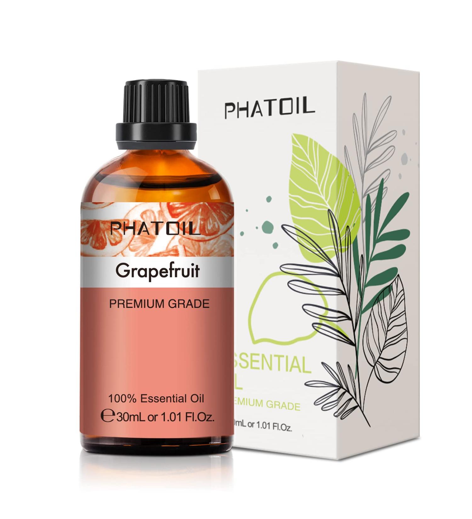 PHATOIL Grapefruit Essential Oil 30ML - Premium Grade Pure Oil for Diffusers, Aromatherapy, and Candle Making - Buy Online on GoSupps.com
