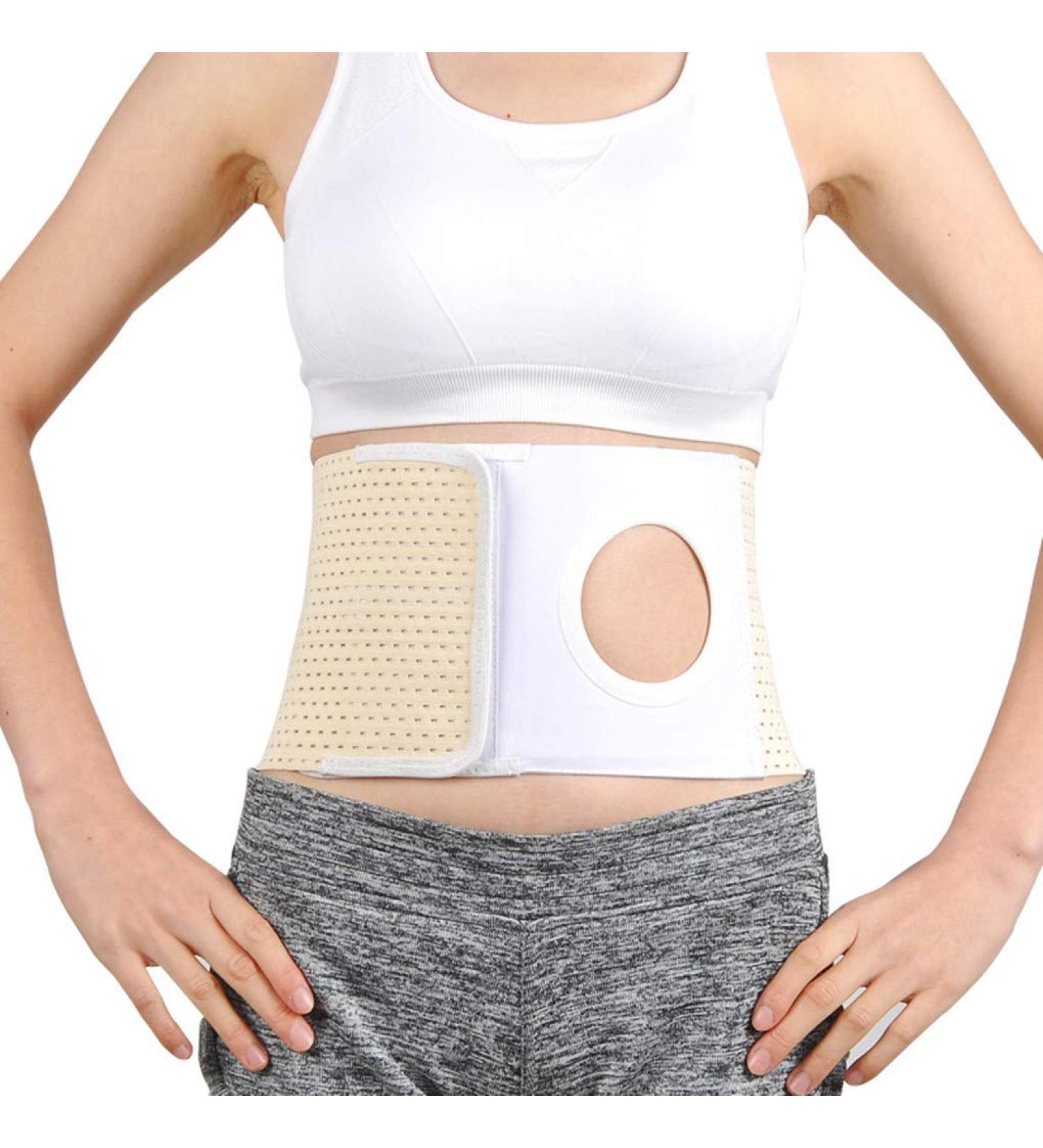 Lifevv Abdominal Ostomy Belt | Hernia Support & Binder for Colostomy Patients (XL 43.3 - Buy Online on GoSupps.com