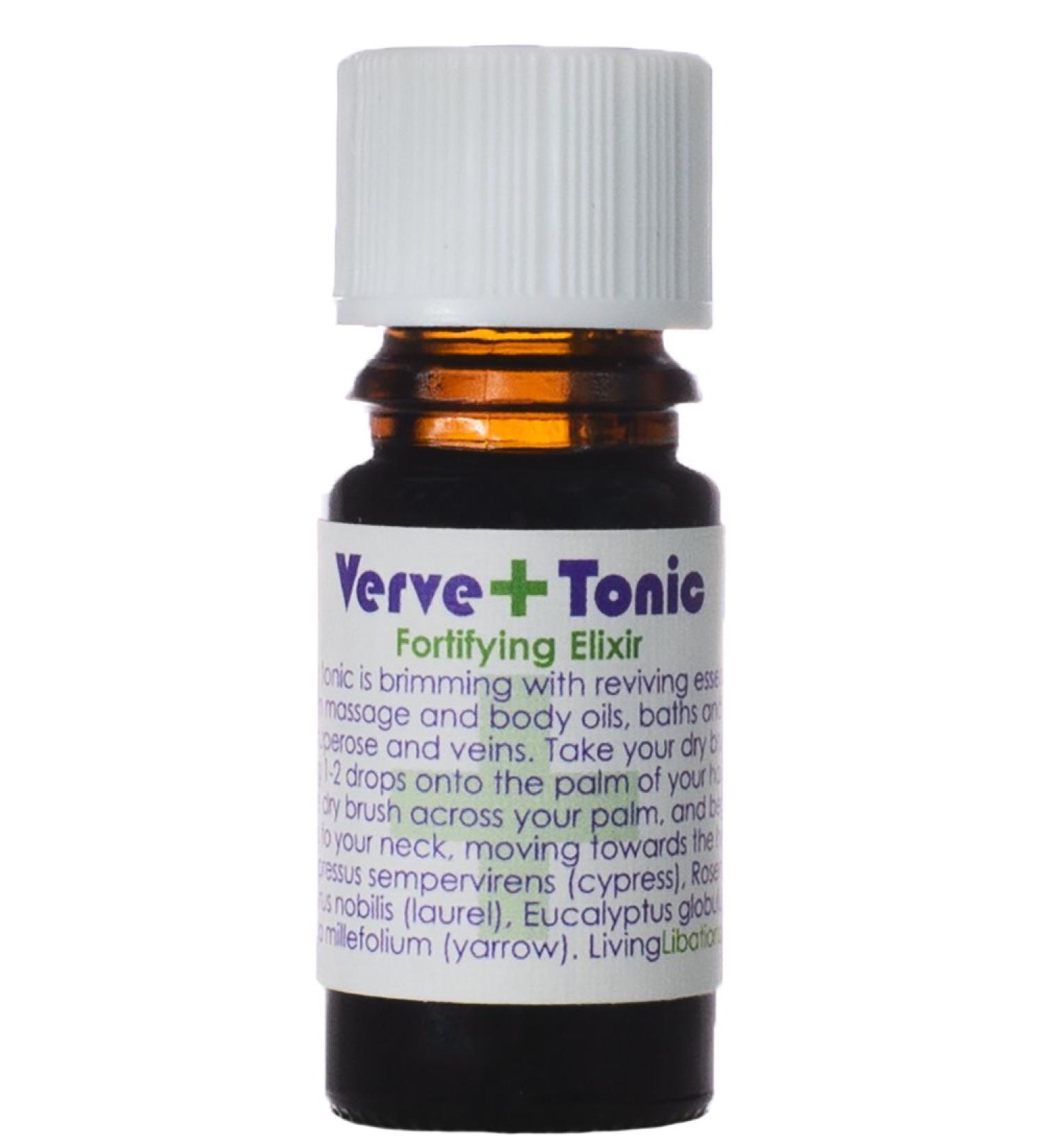 Living Libations - Organic & Wildcrafted Verve Tonic (for Lymphatic Flow 5 ml)