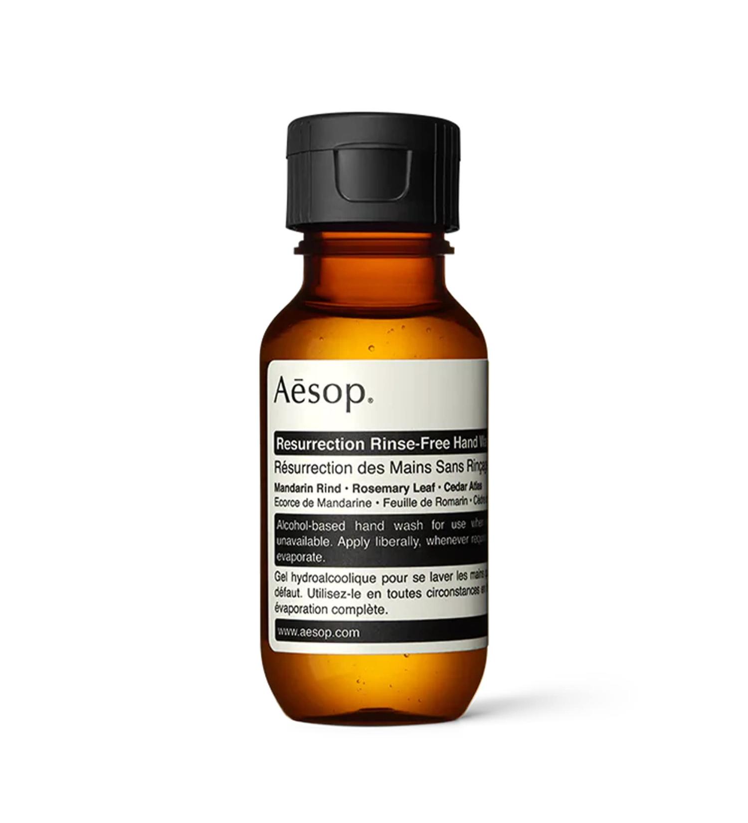 Aesop Resurrection Rinse-Free Hand Wash | 50 mL/1.7oz | Antibacterial Lavender Hand Wash | Moisturizing & Vegan - Buy Online on GoSupps.com
