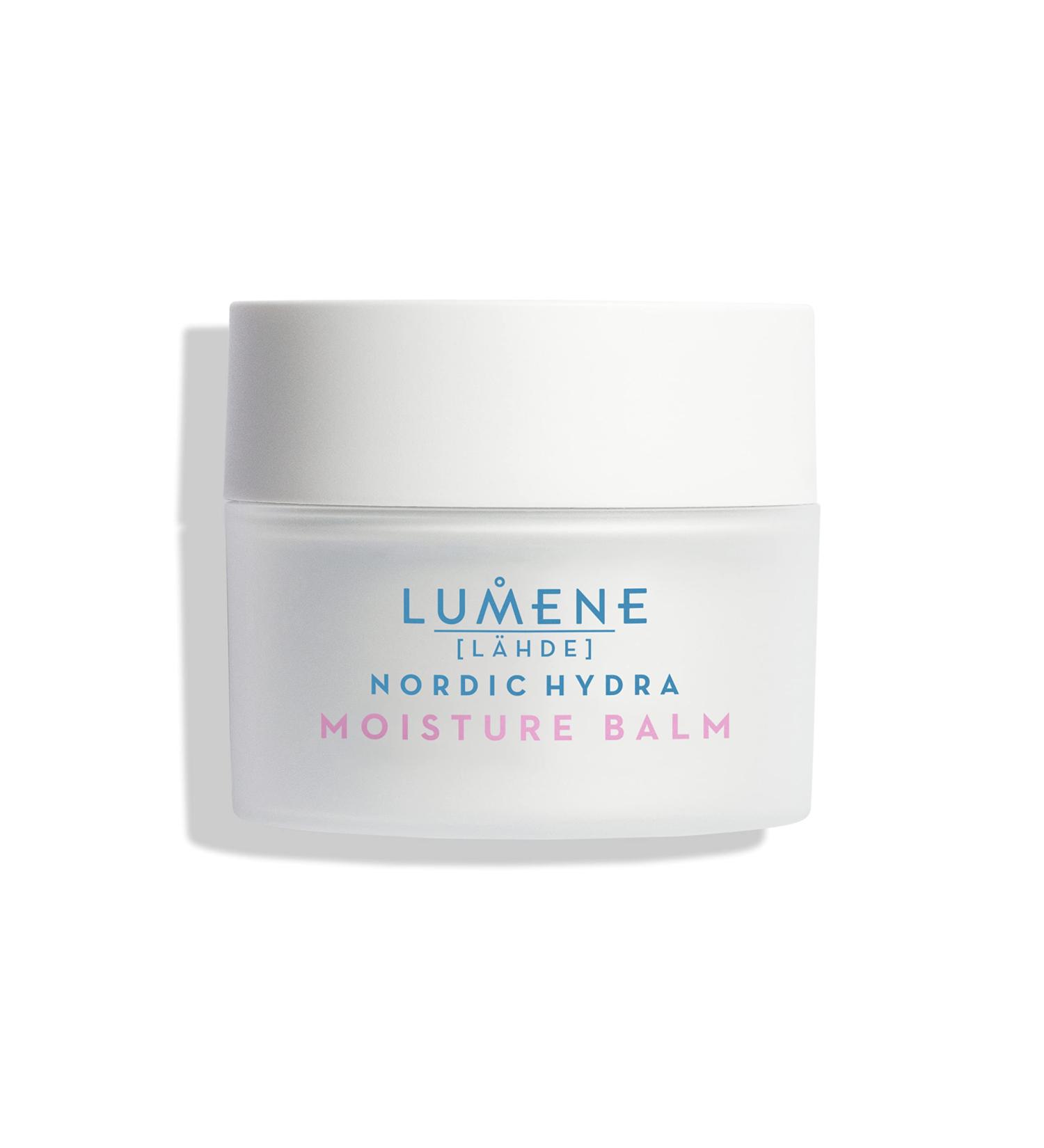 Lumene Nordic Hydra L hde Moisture Balm 50ml - Vegan Hydrating Day Cream with Triple Hyaluronic Acid & Nordic Birch Sap - Face and Neck Moisturiser - Buy Online on GoSupps.com