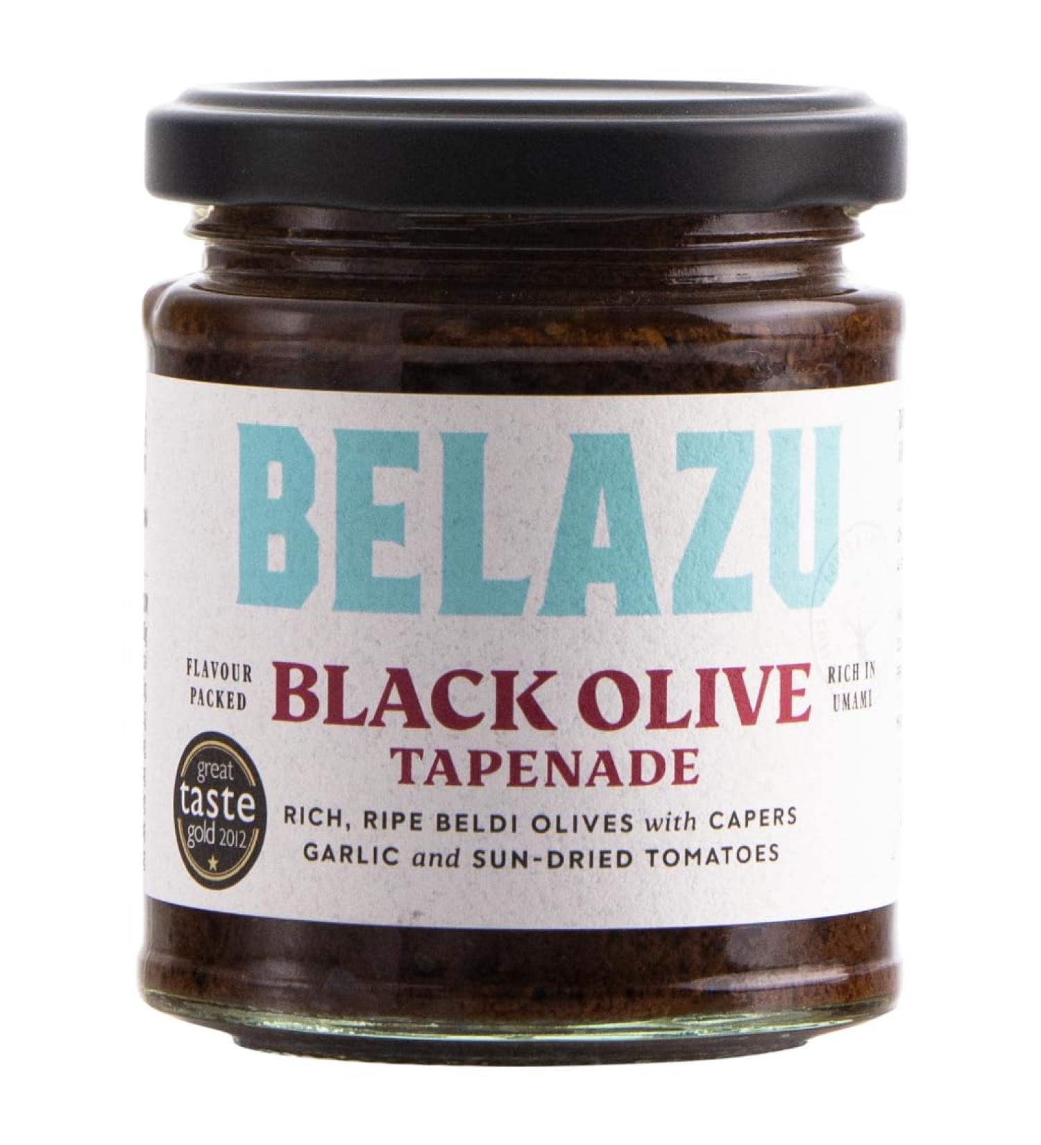 Belazu Beldi Black Olive Tapenade 170g 1 170 g (Pack of 1)