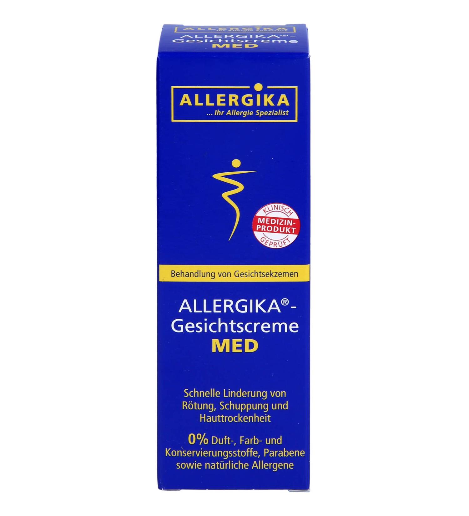Allergy ALLERGIKA face cream MED 50 ml cream - Buy Online on GoSupps.com