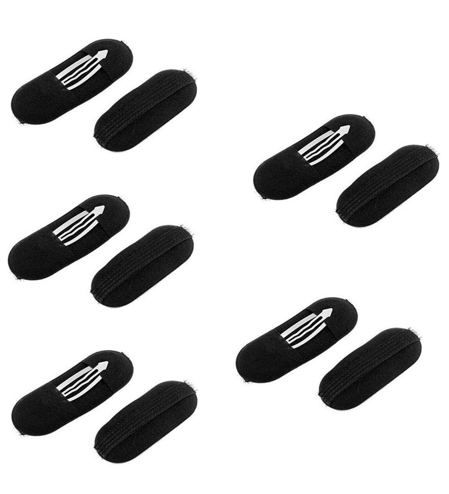 10PCS Sponge Hair Bump It Up Volume Clips - Hair Styling Tool for Bun Maker & Padding | Hair Accessories for Women Girls - Buy Online on GoSupps.com