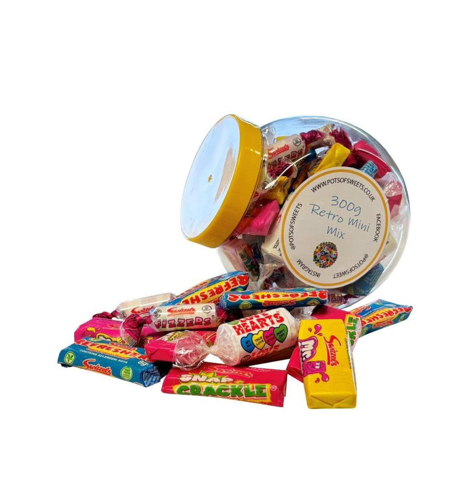 300g Cookie Jar of Swizzles Retro Sweet Mix - Buy Online on GoSupps.com