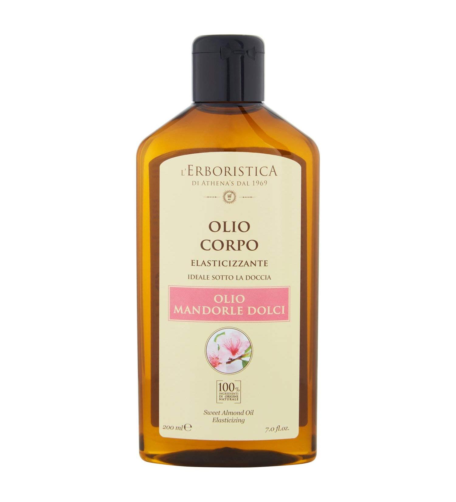 Organic Sweet Almond Oil 200ml - 100% Pure Body Oil for Hydrated Skin | International Shipping - Buy Online on GoSupps.com