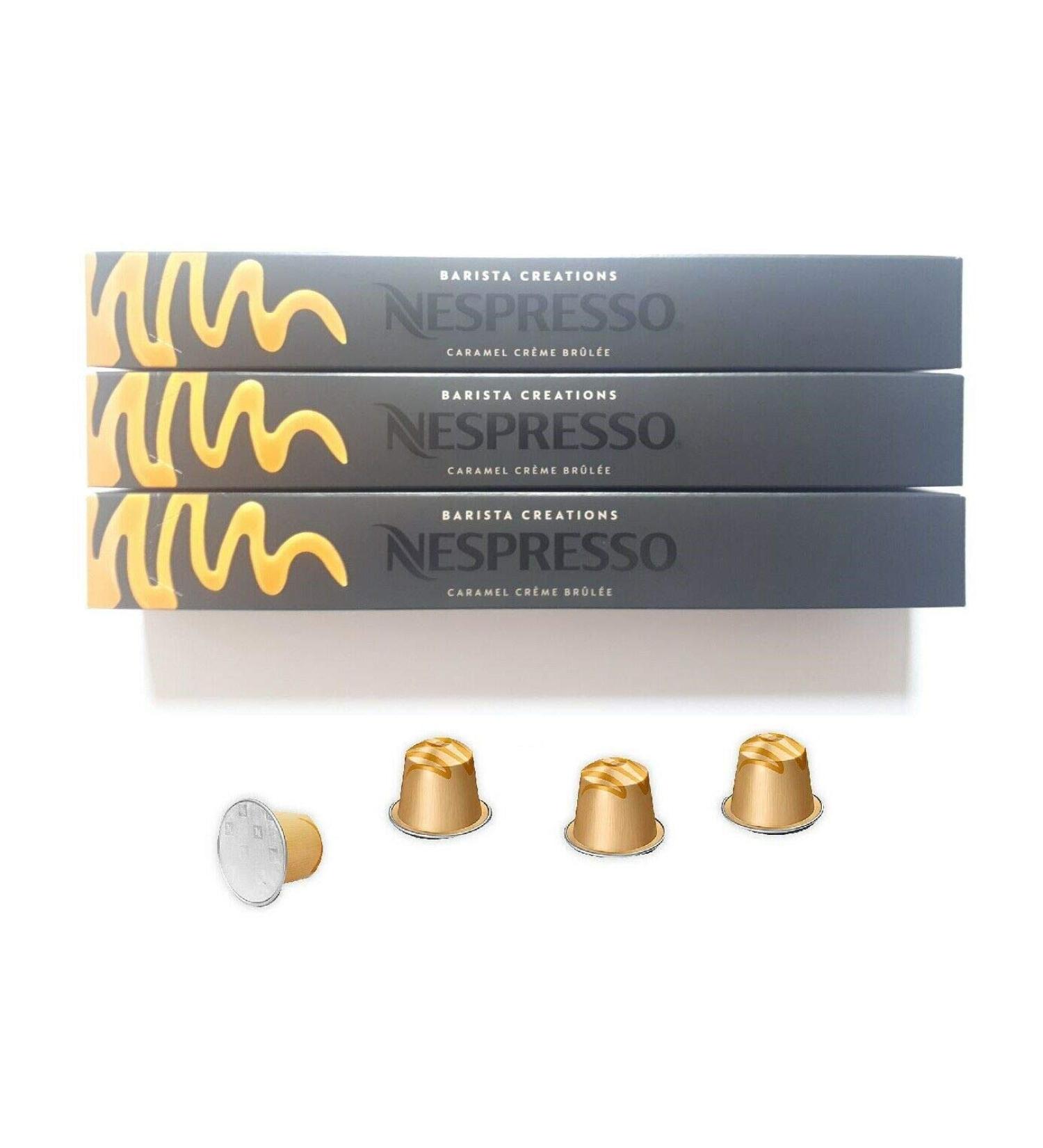 Nespresso Nespresso Variations Caramel Cr me Br l e Caramelito 30 Capsules
