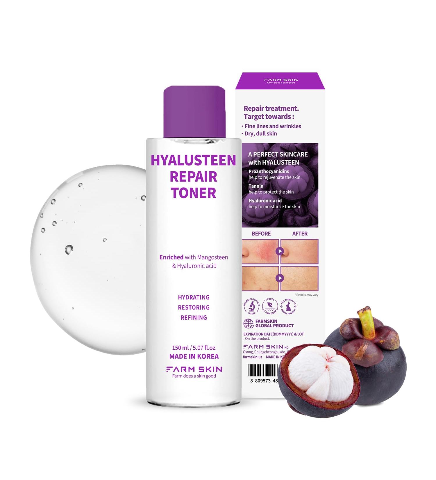 Superfood for Skin Hyalusteen Repair Toner - Hydrating Korean Skincare & Soothing Facial Toner (150ml - Buy Online on GoSupps.com