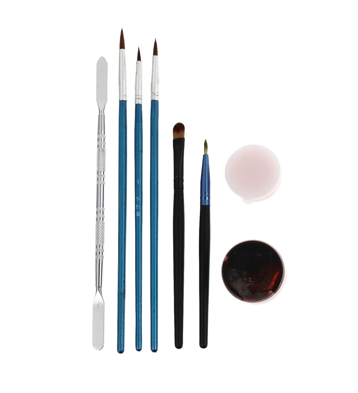 Professional Halloween Scar Cream Makeup Wax Set - Fake Wounds & Coagulated Blood Gel for Special Effects - Buy Online on GoSupps.com
