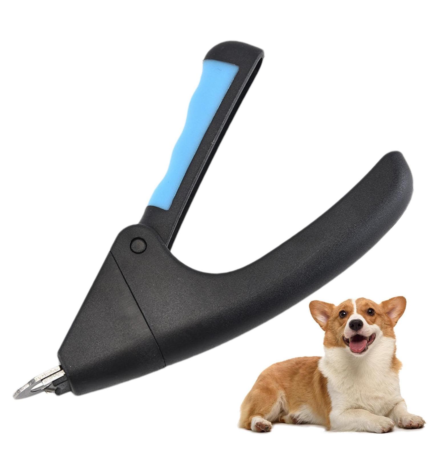 Mimoqk Pet Nail Clippers Pet Nail Clippers and Nail Clippers Stainless Steel | Pet Grooming Tool Dog Nail Clippers Black - Buy Online on GoSupps.com