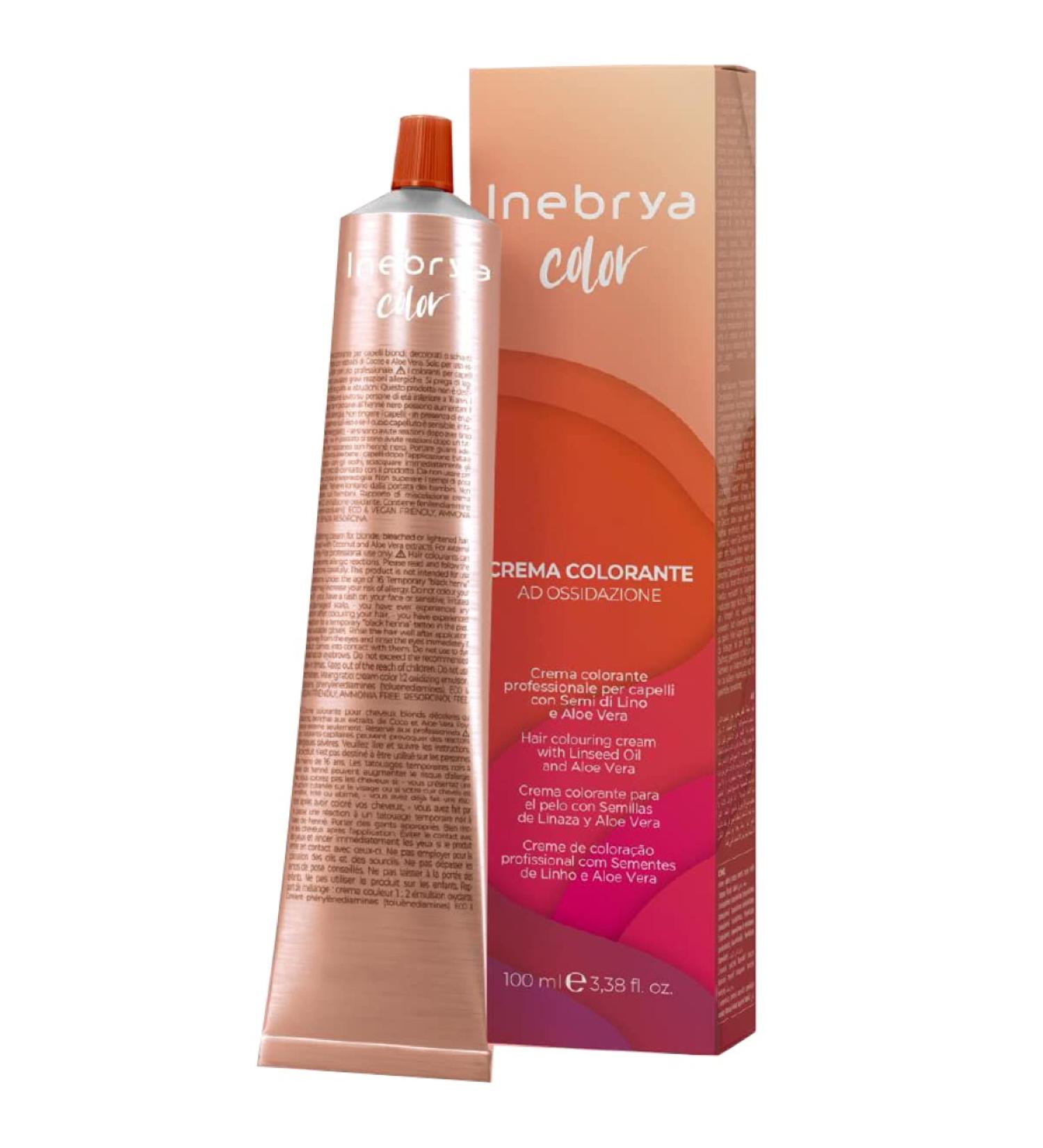 Inebrya Color 7.17 Blonde Cashmere Hair Coloring Cream 100ml - 2021 Edition | International Shipping Available - Buy Online on GoSupps.com