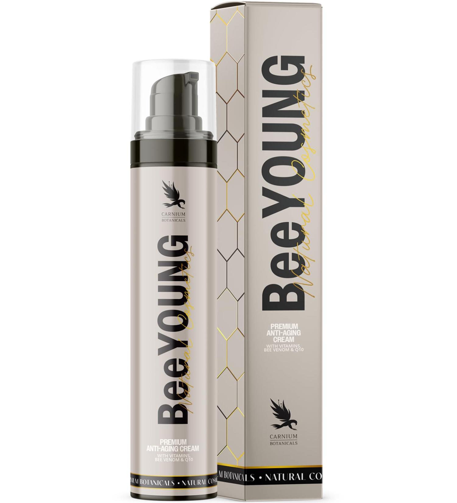 BIO PACK Carniium Botanicals BeeYOUG Accompanied Cremes Pisces cream with Bee Venom Hyalon Q10 & Vitamin E Hydratating face cream 50 ml - Buy Online on GoSupps.com