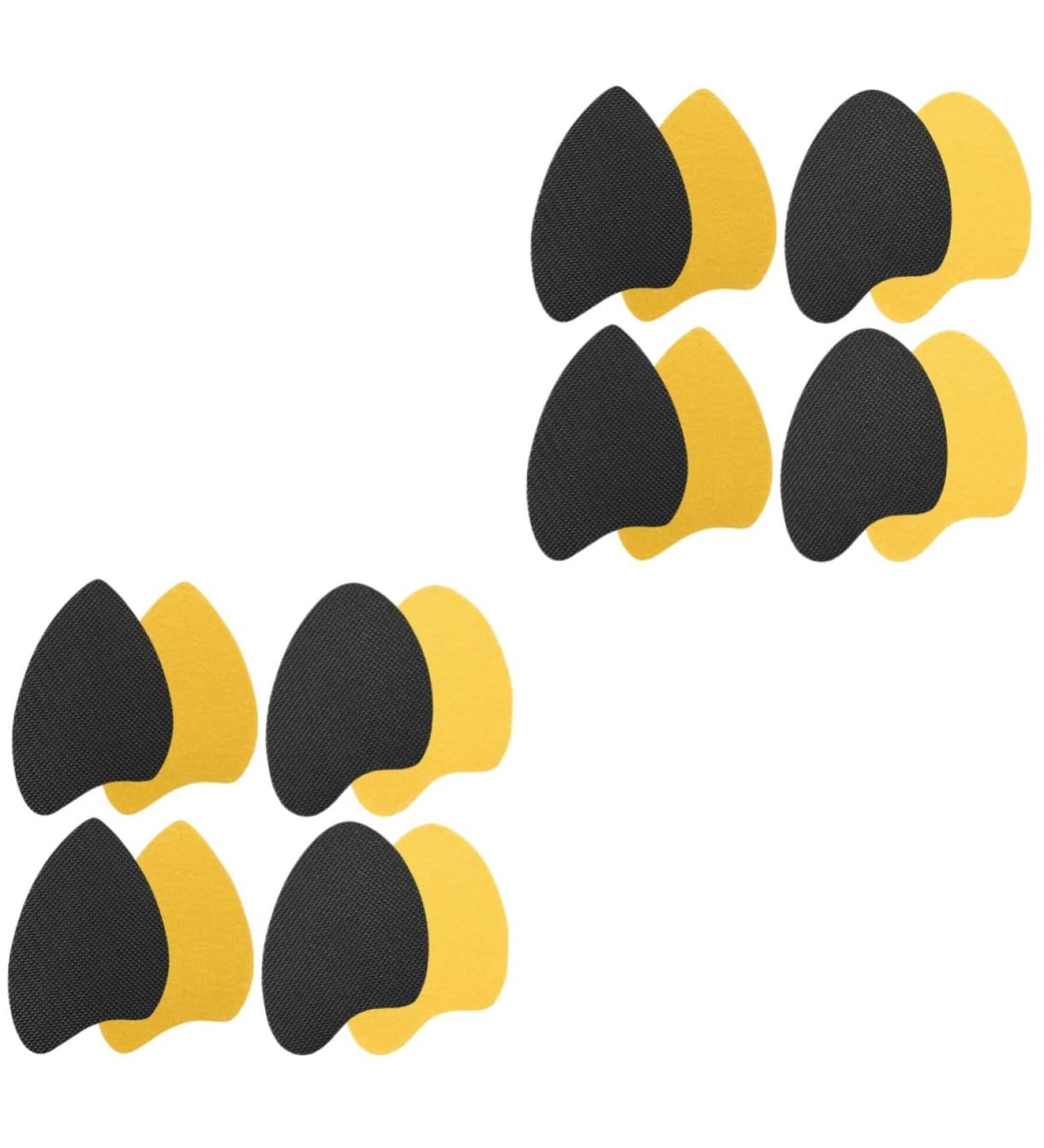 NOLITOY Anti-Slip Stickers for Shoes | 8 Pairs Self-Adhesive Sole Grips | Non-Skid Silicone Pads for Sneakers & High Heels - Buy Online on GoSupps.com