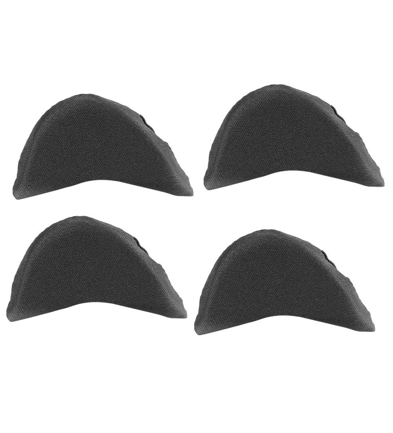 2 Pairs Black Shoe Filler Toe Plugs for Big Shoes - Unisex High Heel Inserts - Buy Online on GoSupps.com