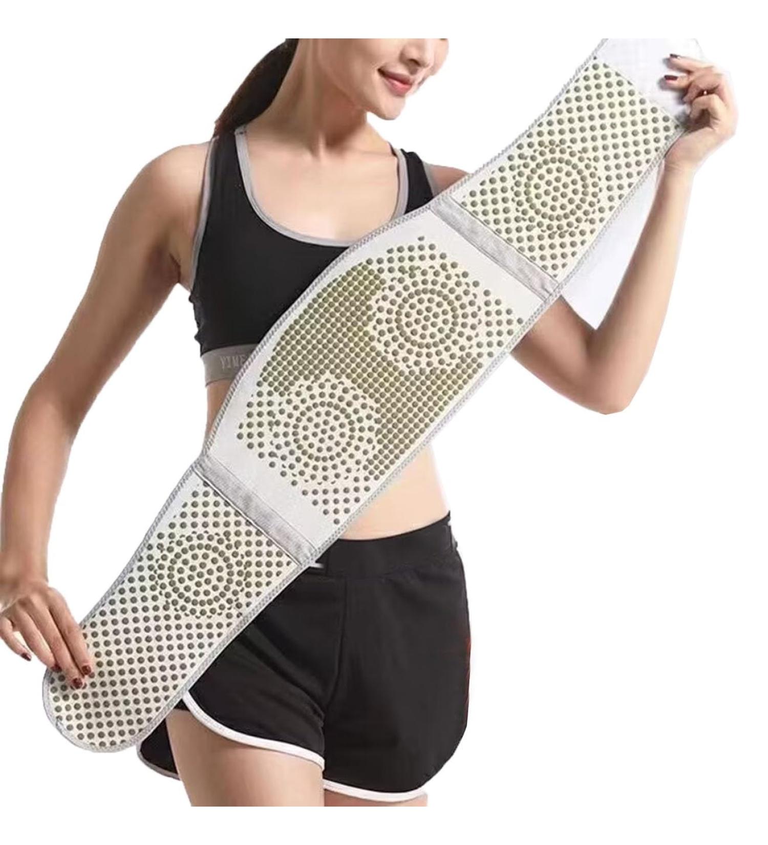 XWSM Self-Heating Lumbar Support Belt for Back Pain Relief - Thermal Waist Warmer for Herniated Disc & Sciatica (M: 35-60kg) - Buy Online on GoSupps.com