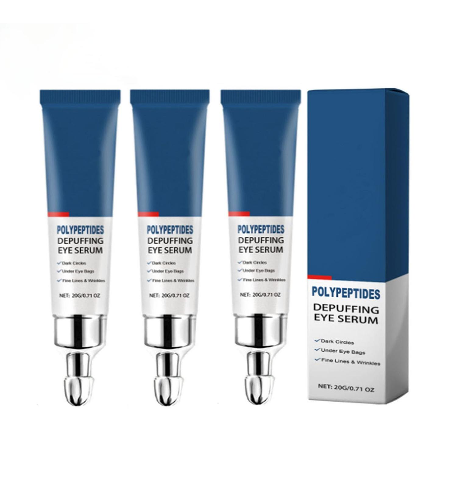 Hydrating Eye Cream & Serum for Dark Circles | Caffeine Under Eye Treatment for Firmness & Puffiness - Buy Online on GoSupps.com