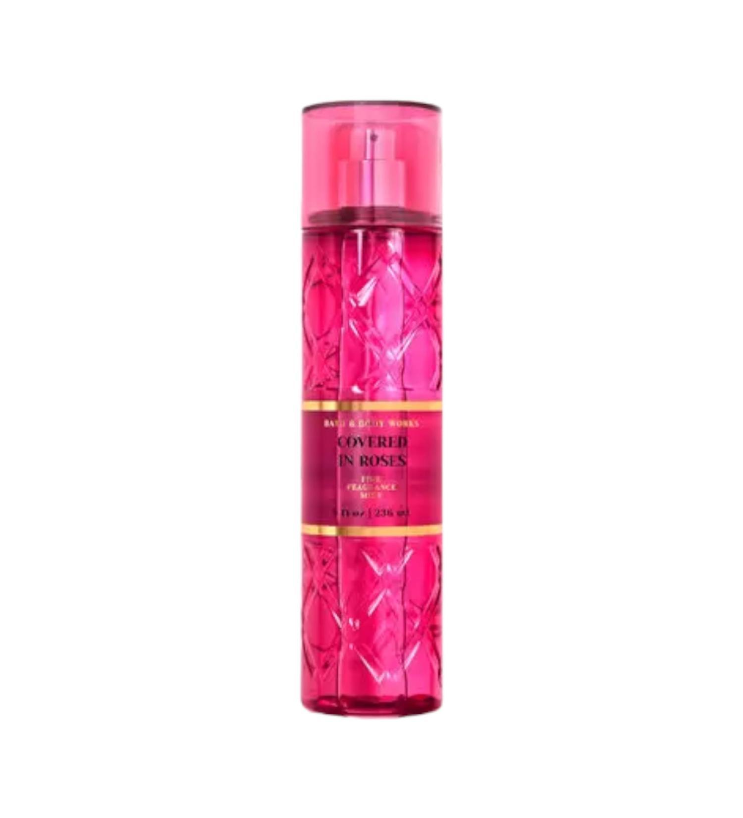 Bath & Body Works Fine Fragrance Body Spray Mist 8 oz (Covered In Roses) Covered In Roses 8 Fl Oz (Pack of 1)