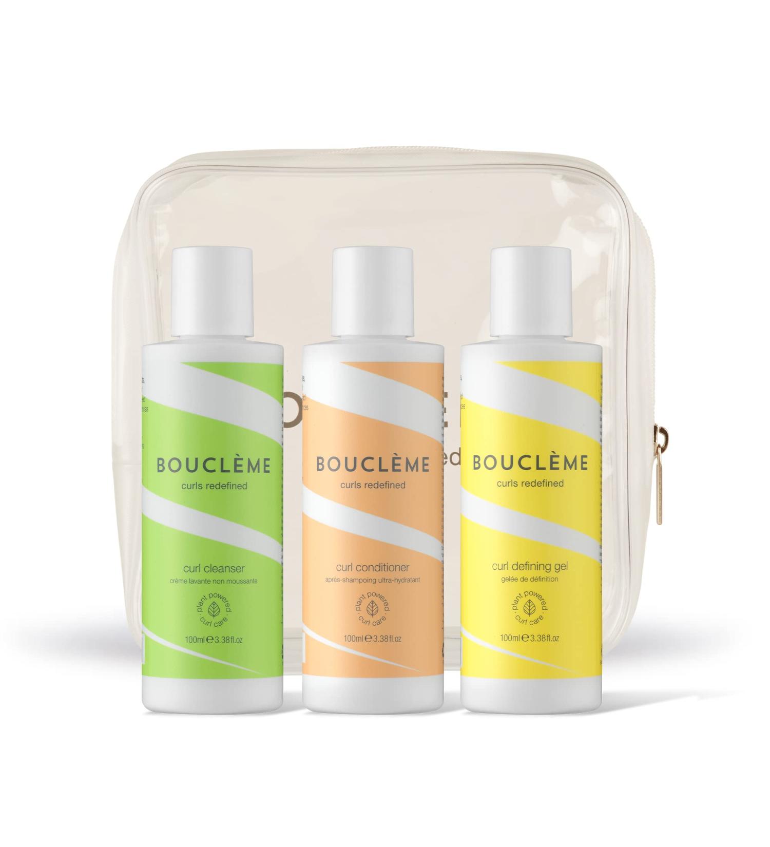 Boucl me Travel Kit Curls Kit de voyage ultime pour prot ger et nourrir les boucles Nettoyant revitalisant et gel d finissant les boucles V g talien ingr dients d'origine naturelle sans - Buy Online on GoSupps.com