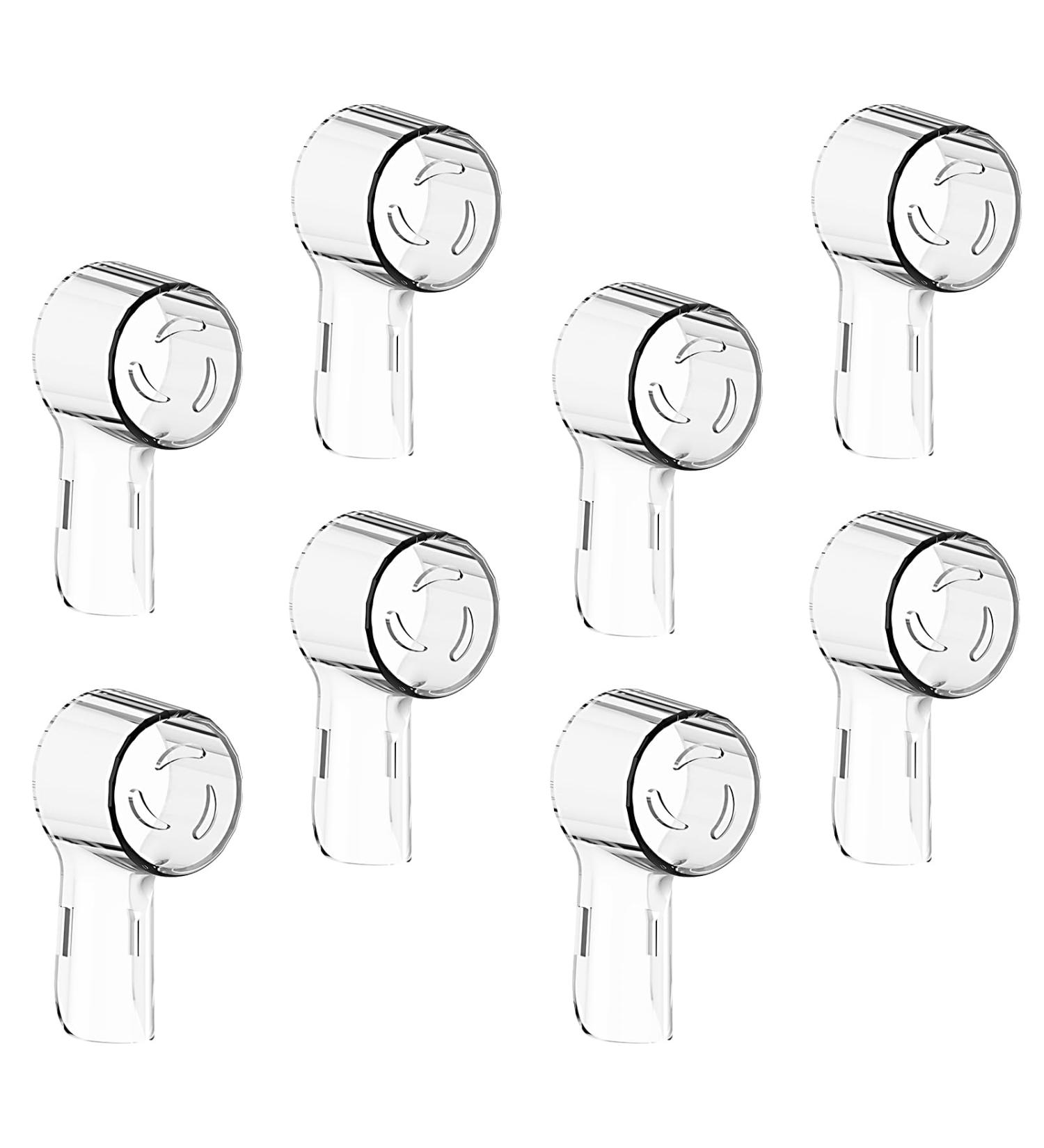 MxTimwan Toothbrush Covers - 8 Pack Electric Toothbrush Head Shells Compatible with Oral-B | Travel Protective Caps - Buy Online on GoSupps.com