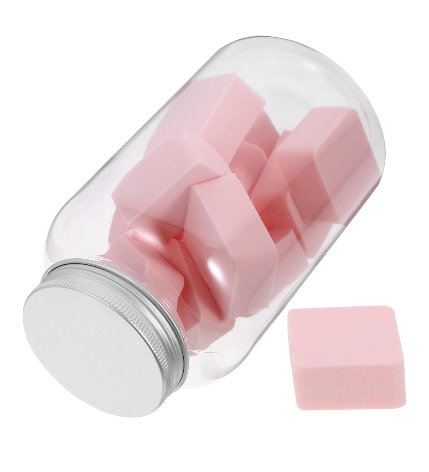 Beatifufu 1 Facial Cleansing Sponges Makeup Sponge Powder Puff Blending Sponges Makeup Face Puff Triangle Sponge Pads Cosmetic Cream Puff Cosmetic Blending Sponge Face Powder Wedge - Buy Online on GoSupps.com