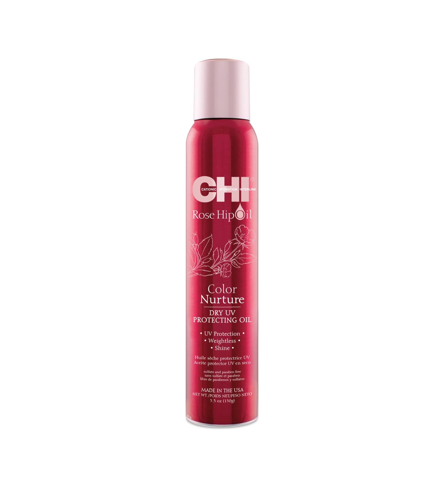 CHI Rosehip UV Protecting Oil 5.3 Oz - Ultimate Hair Protection - Buy Online on GoSupps.com